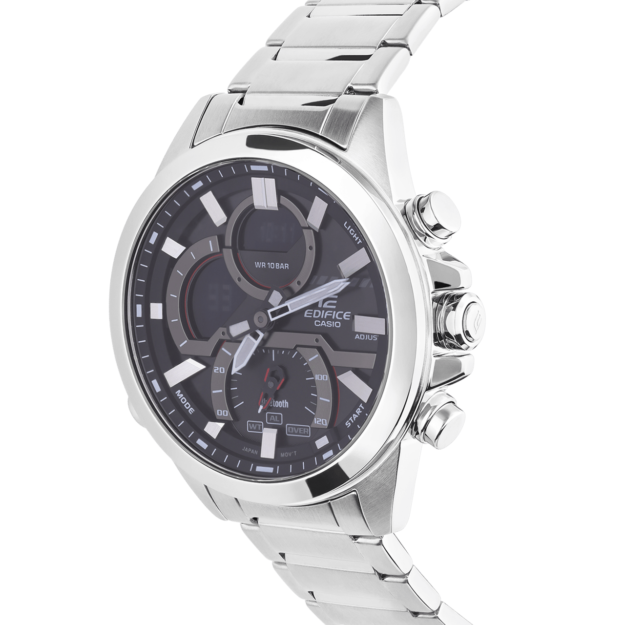 Edifice horloge stainless steel band ECB-30D-1AEF