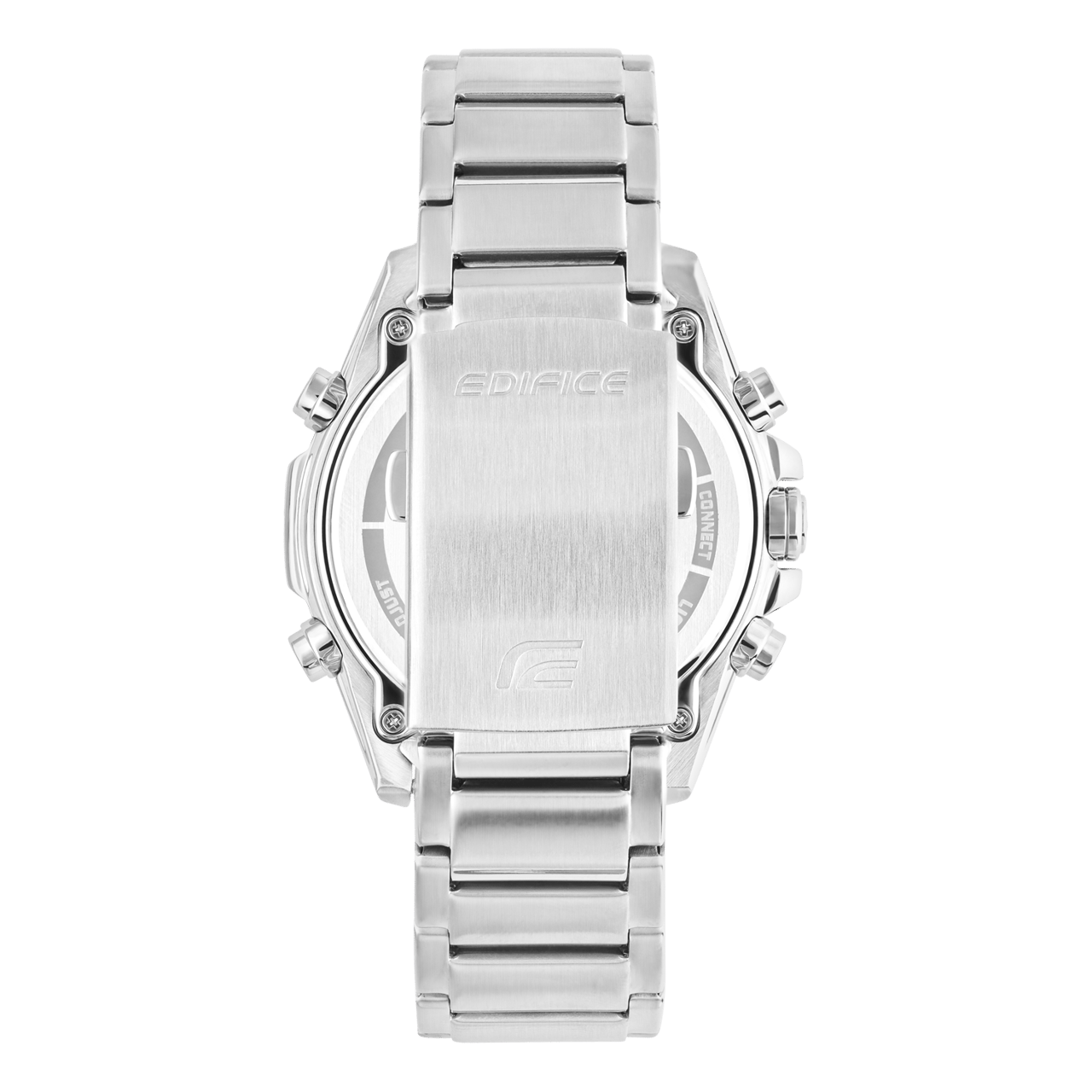 Edifice Uhr mit Armband aus Edelstahl ECB-900DB-1AER