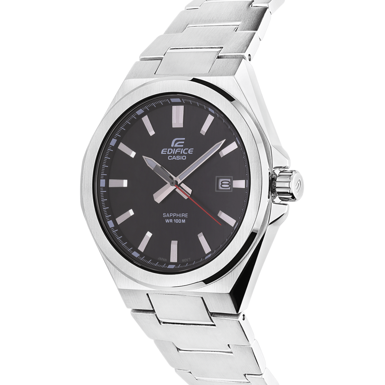 Edifice Uhr mit Armband aus Edelstahl EFB-108D-1AVUEF