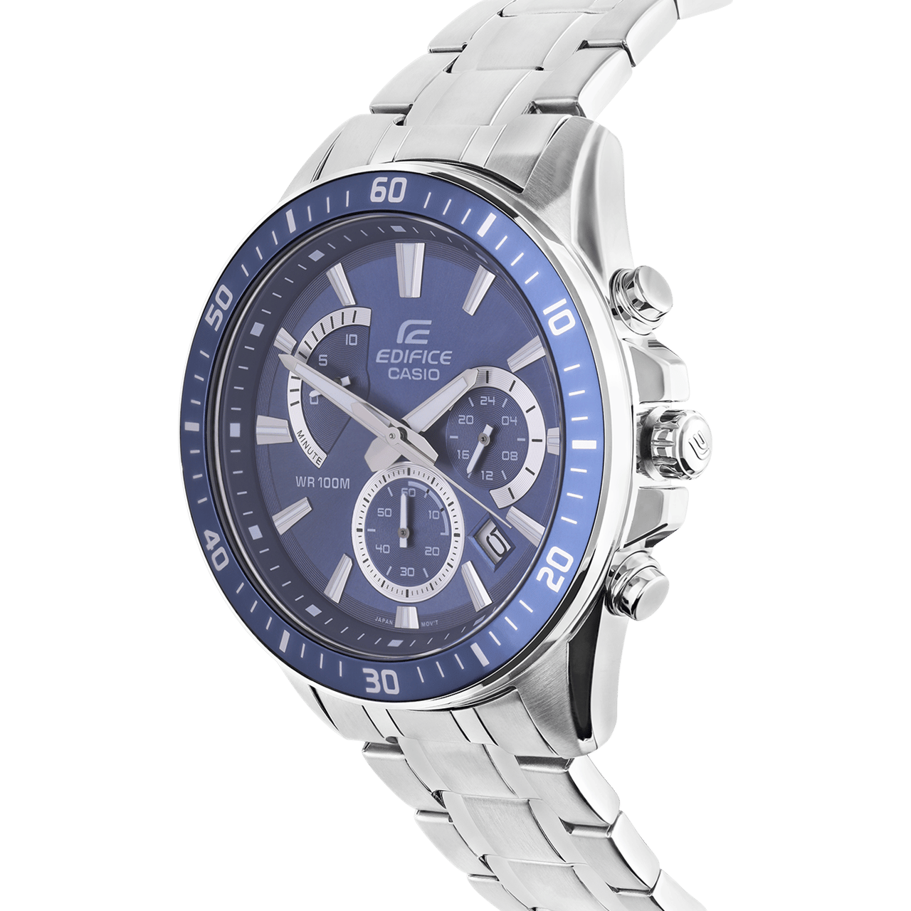 Edifice Uhr mit Armband aus Edelstahl EFR-552D-2AVUEF