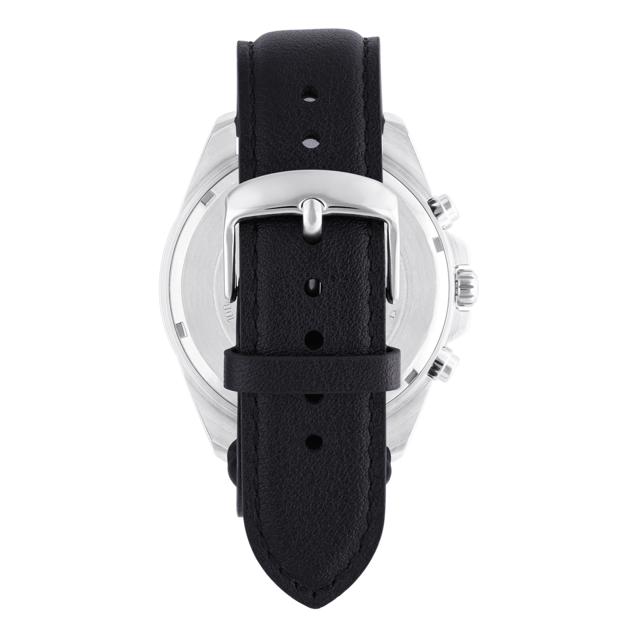 Edifice Uhr mit Armband aus Leder, Schwarz, EFR-552L-5AVUEF