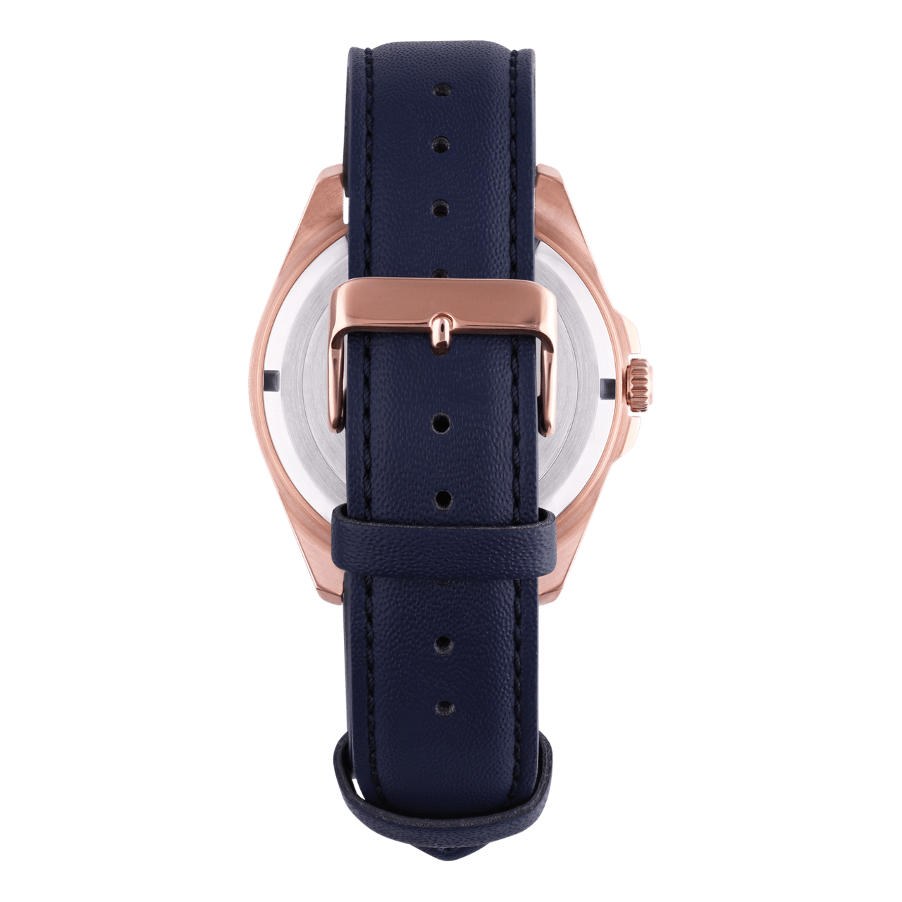 Edifice rosa Armbanduhr mit Armband aus Leder, Blau, EFV-150CL-2AVUEF