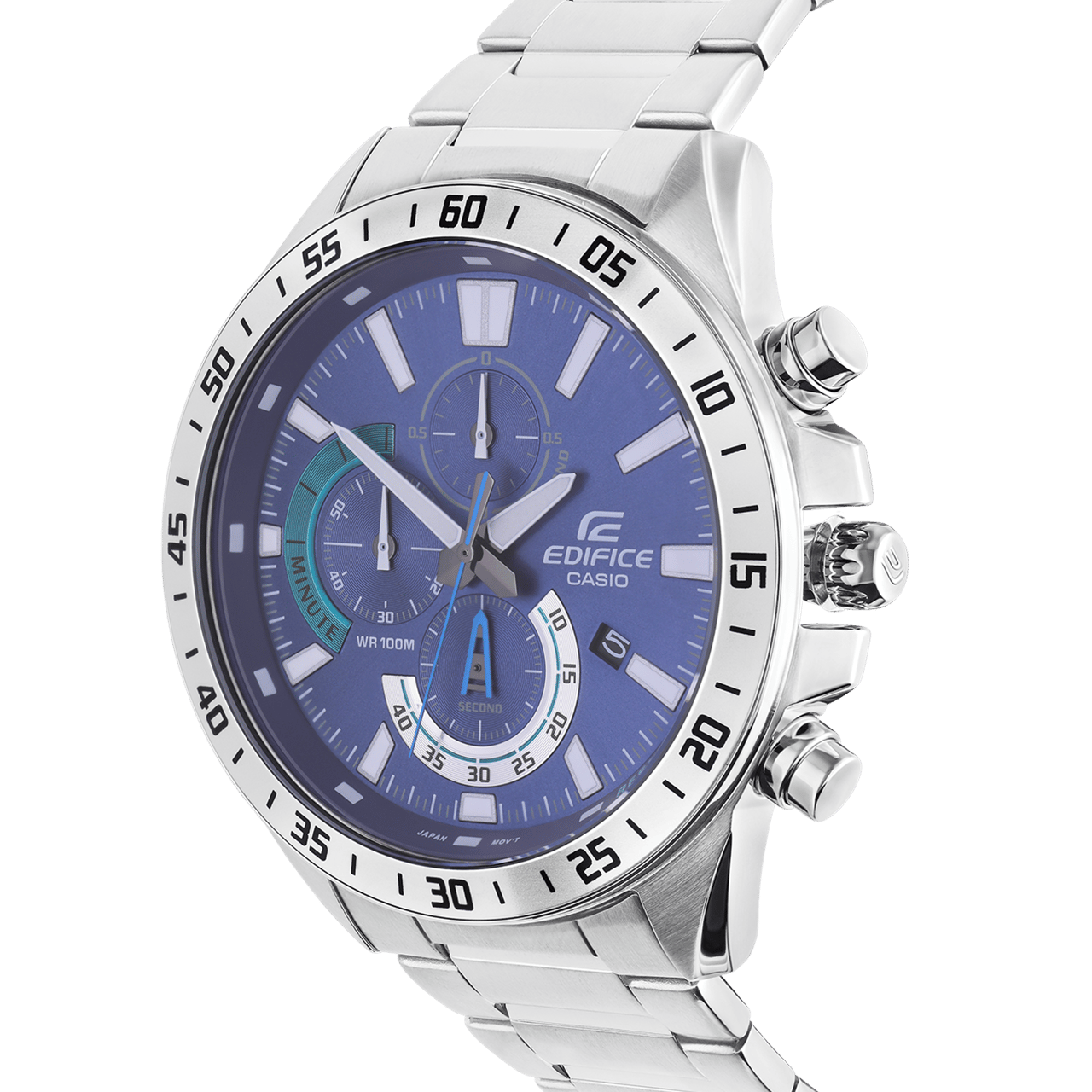 Edifice Uhr mit Armband aus Edelstahl EFV-620D-2AVUEF