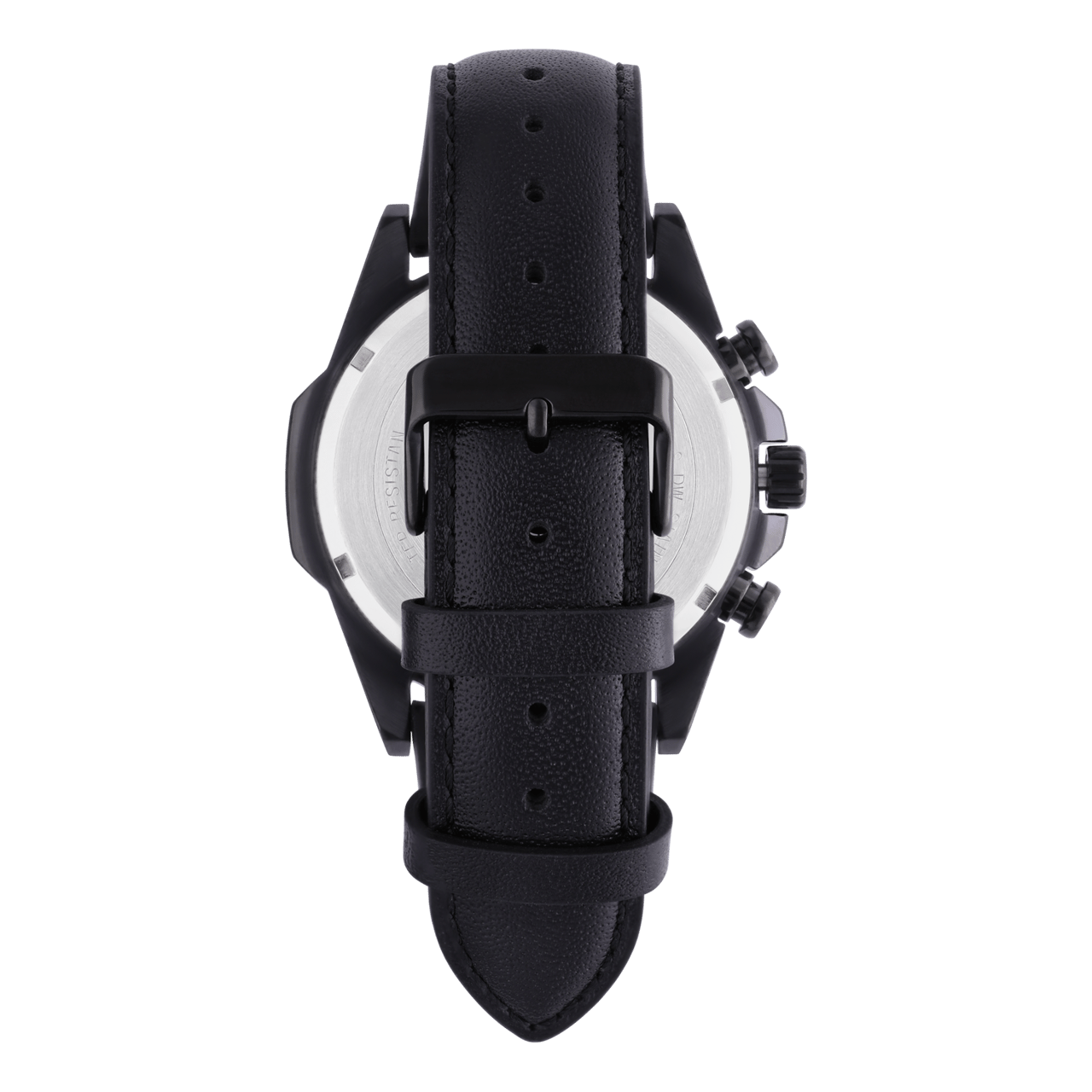 Edifice Uhr mit Solarfunktion und Armband aus Leder, Schwarz, EQS-940NL-1AVUEF