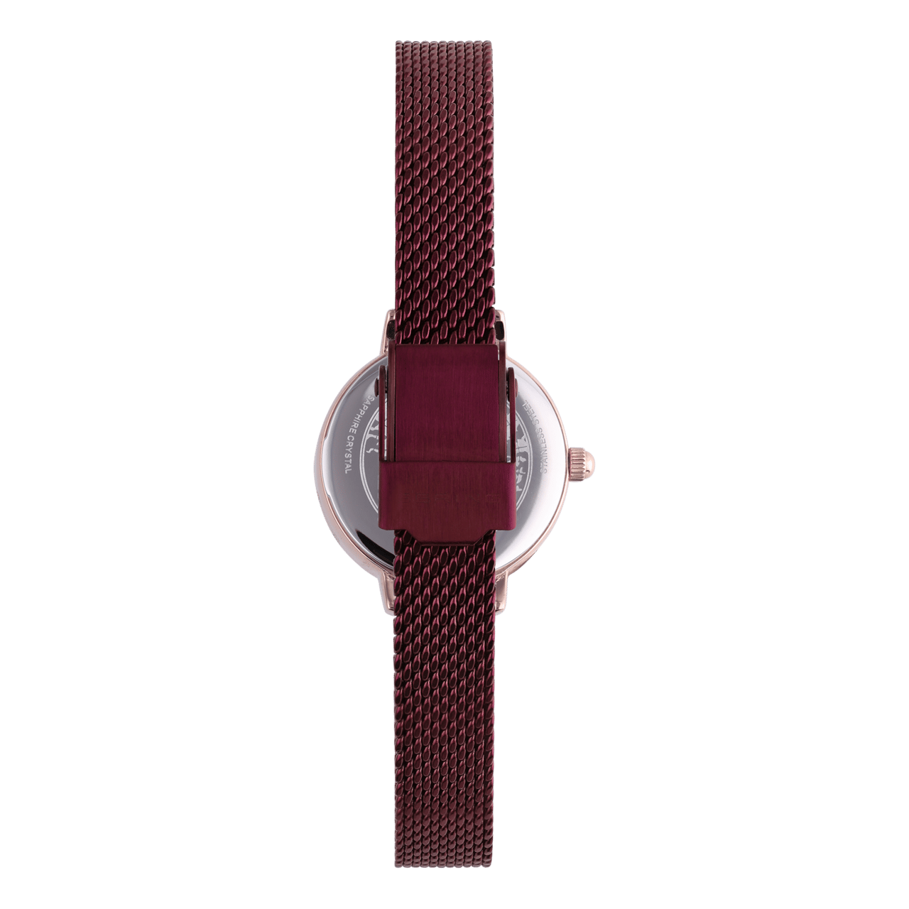 Bering Uhr mit Armband aus Mesh, Lila, 11022-969