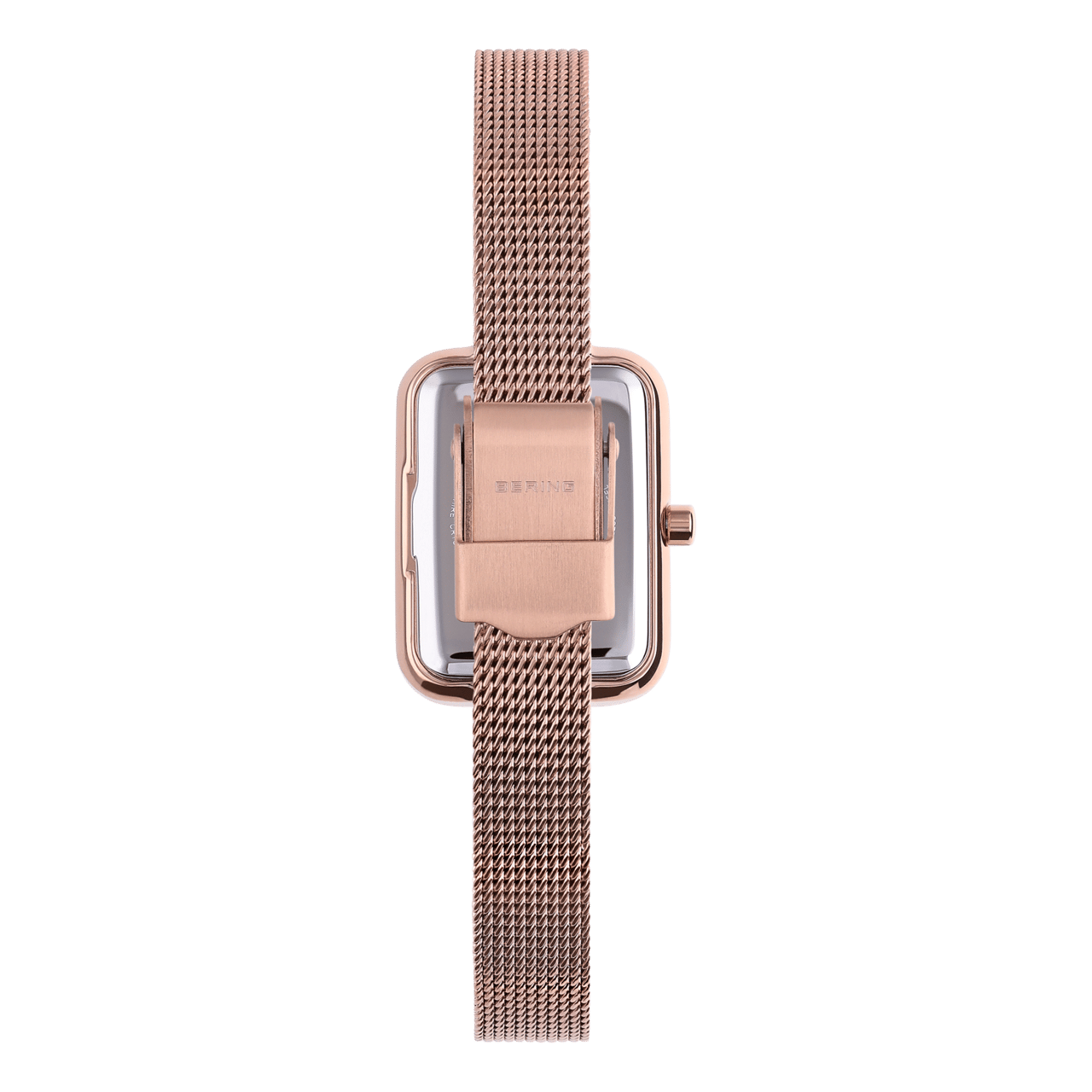 Bering Uhr mit Armband aus Mesh, Rosé, 14520-368