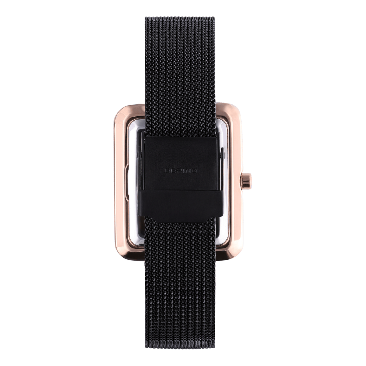 Bering Uhr mit Armband aus Mesh, Schwarz, 14528-166
