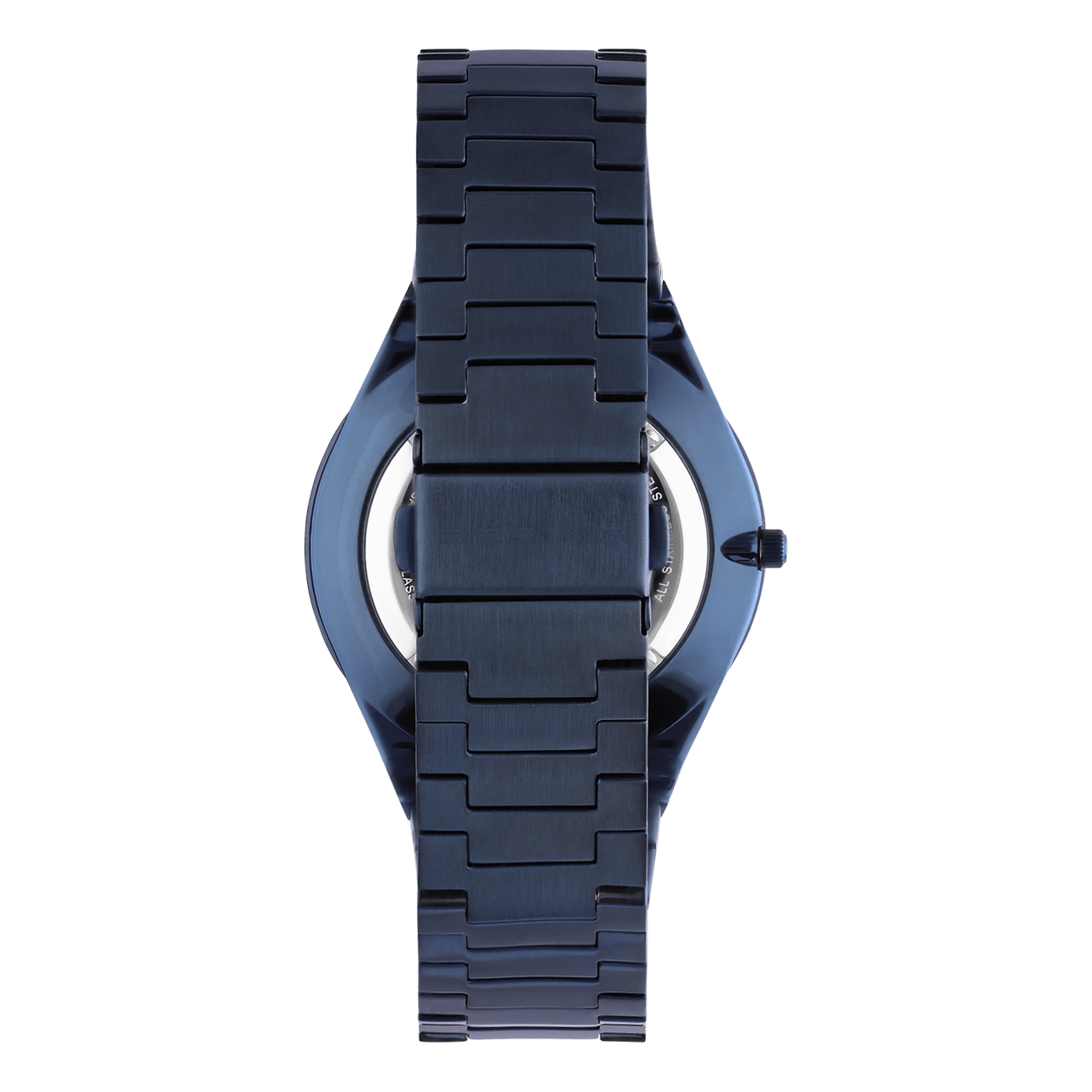 Bering Uhr mit Armband aus Edelstahl, Blau, 18940-797