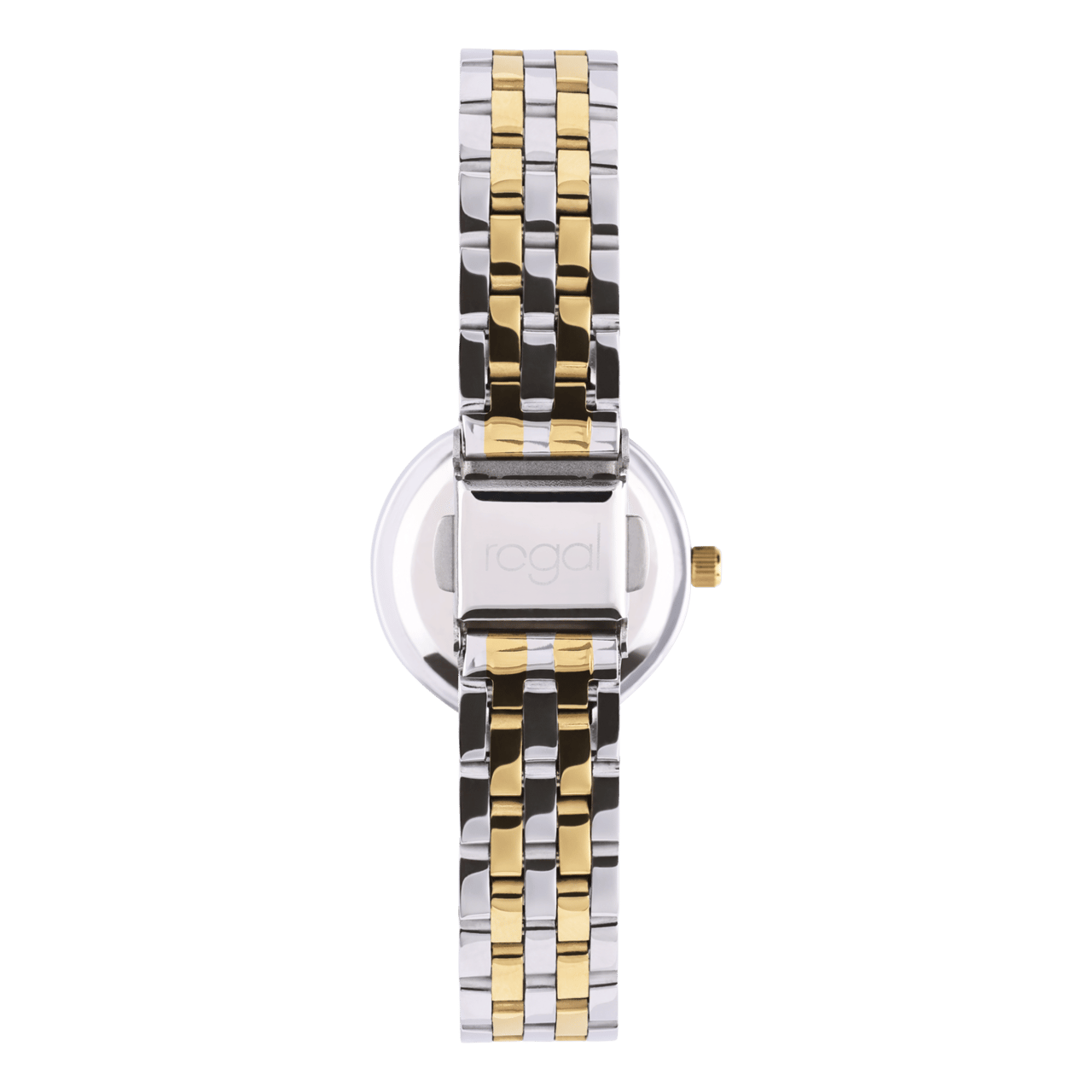 Regal Geschenkset Armbanduhr mit kostenloser Halskette, zweifarbig