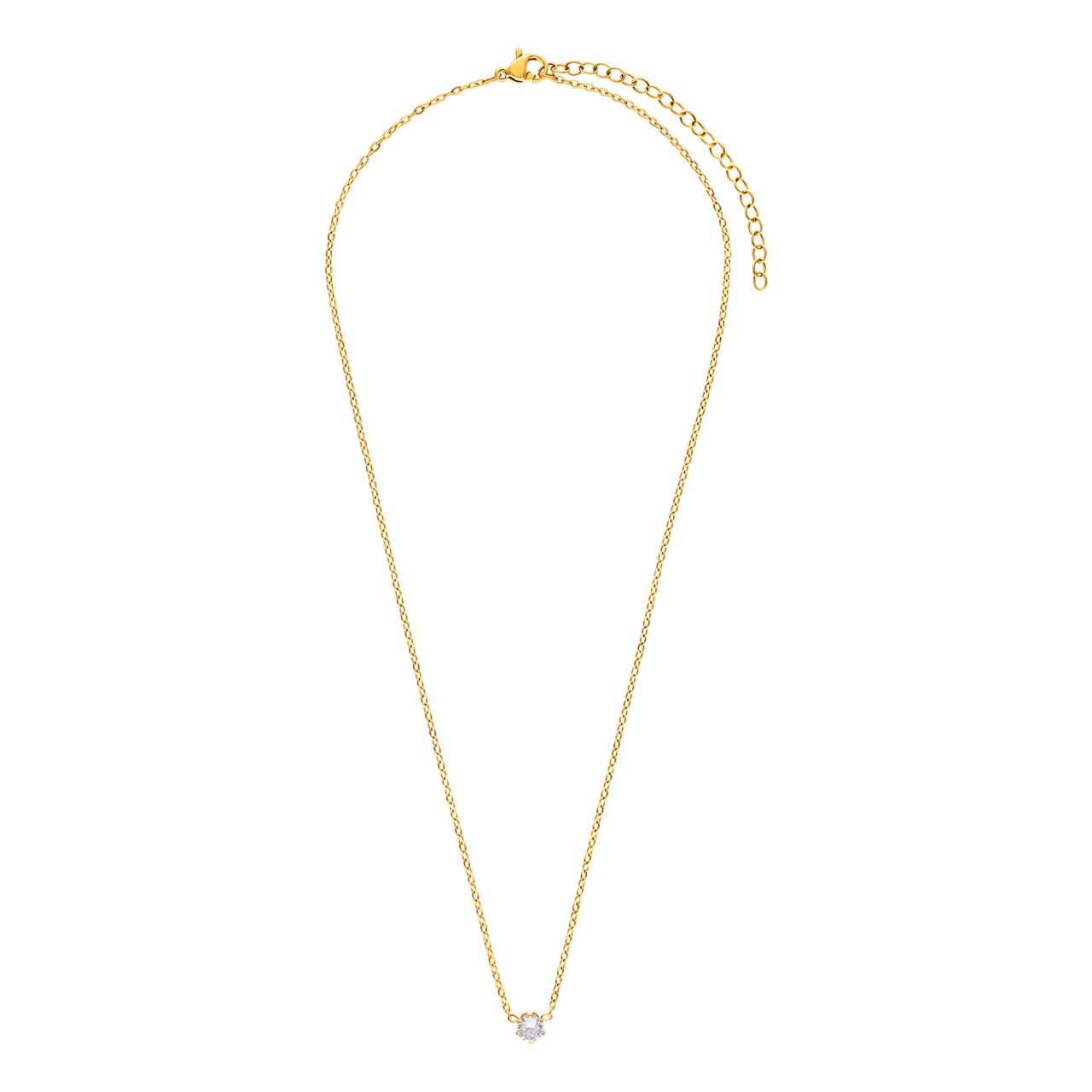 Regal Geschenkset Armbanduhr mit kostenloser Halskette, zweifarbig