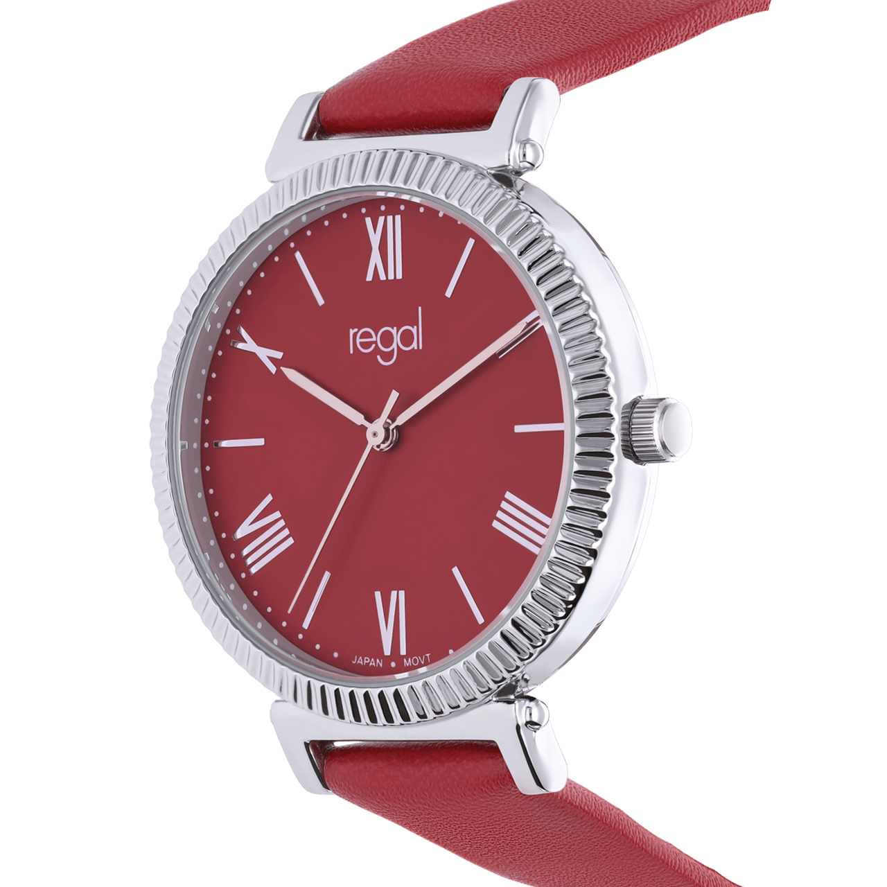 Regal horloge pantone kleur red dahlia