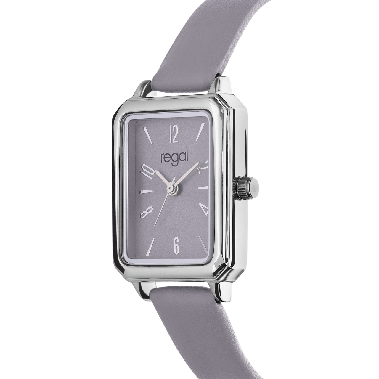 Regal Damen-Armbanduhr mit grauem Armband