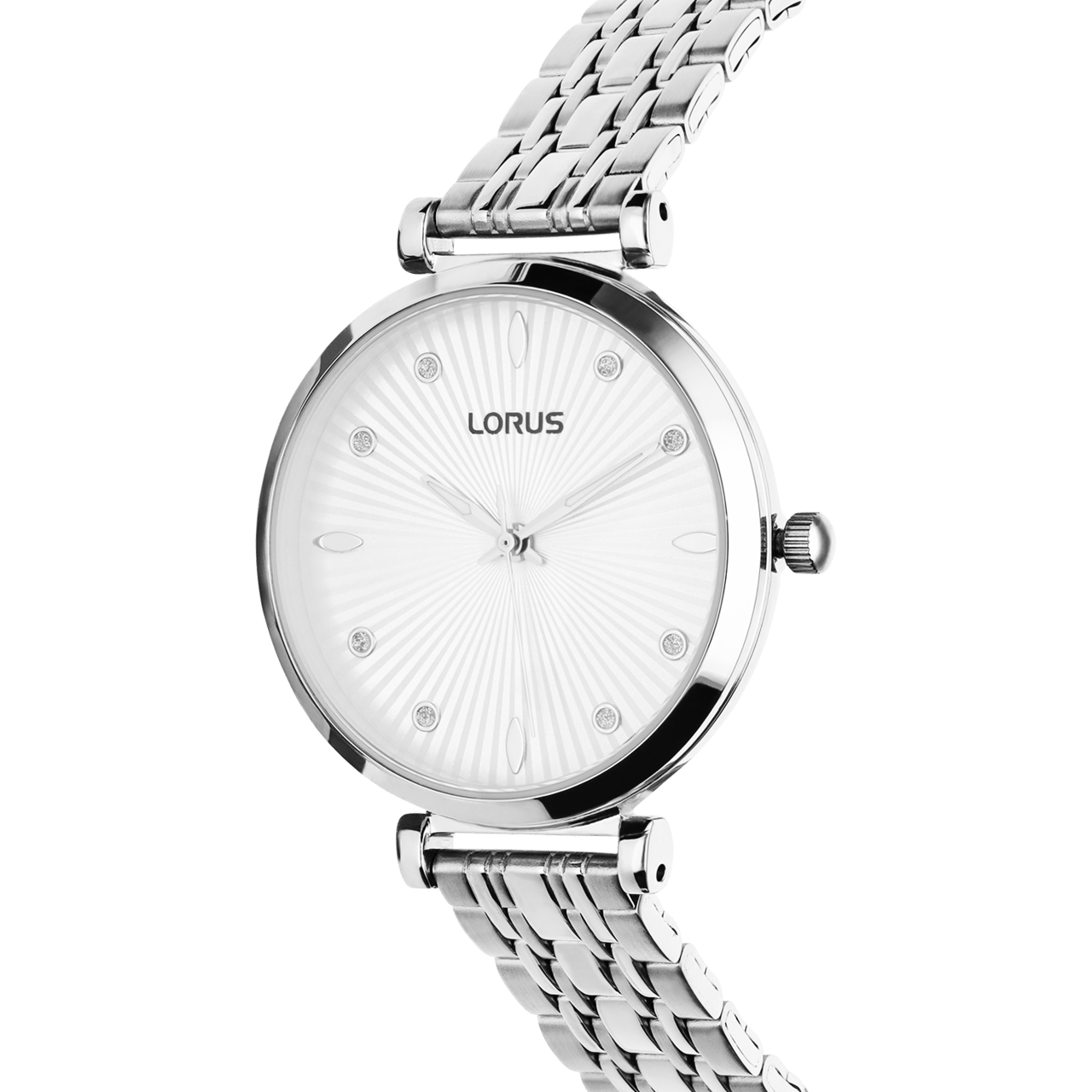Lorus dameshorloge staal zilverkleurig  RG261XX9