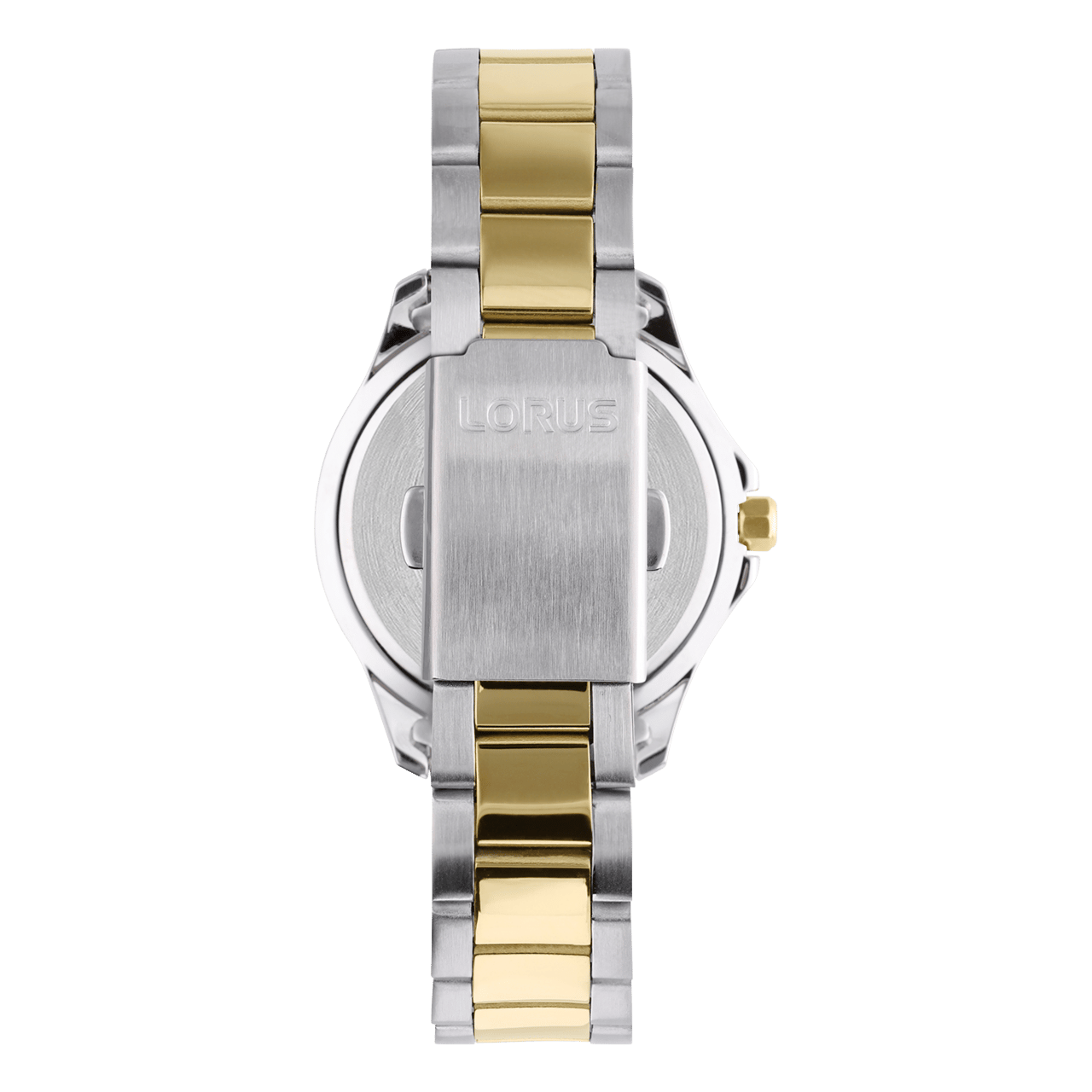 Lorus dameshorloge stainless steel bicolor zirkonia RG280XX9