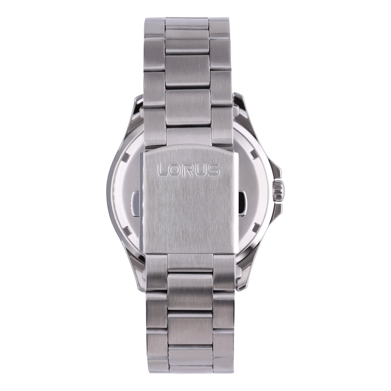 Lorus Herrenuhr aus Edelstahl mit blauem Akzent RH989QX9