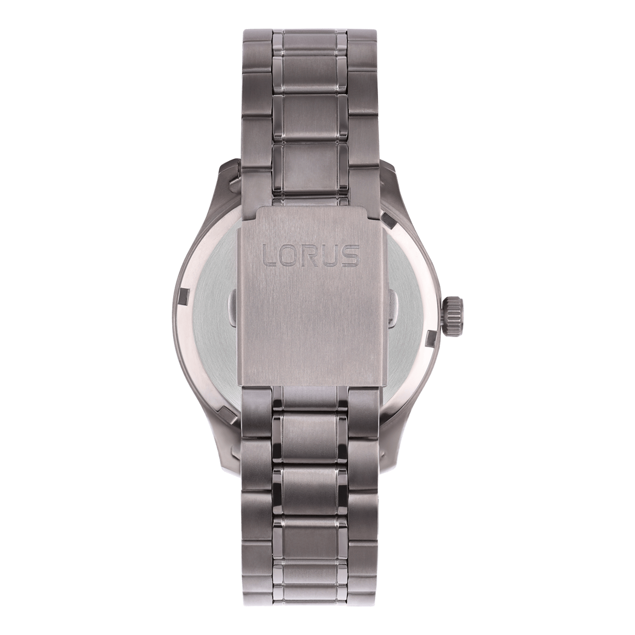 Lorus Herrenuhr, Titan, schwarzes Zifferblatt, RH995QX9
