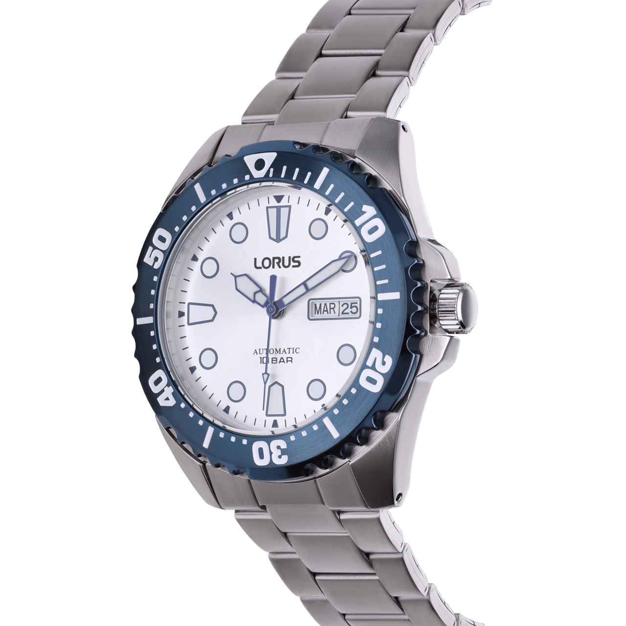 Lorus Herrenuhr, Sport, Zifferblatt weiß, RL477BX9