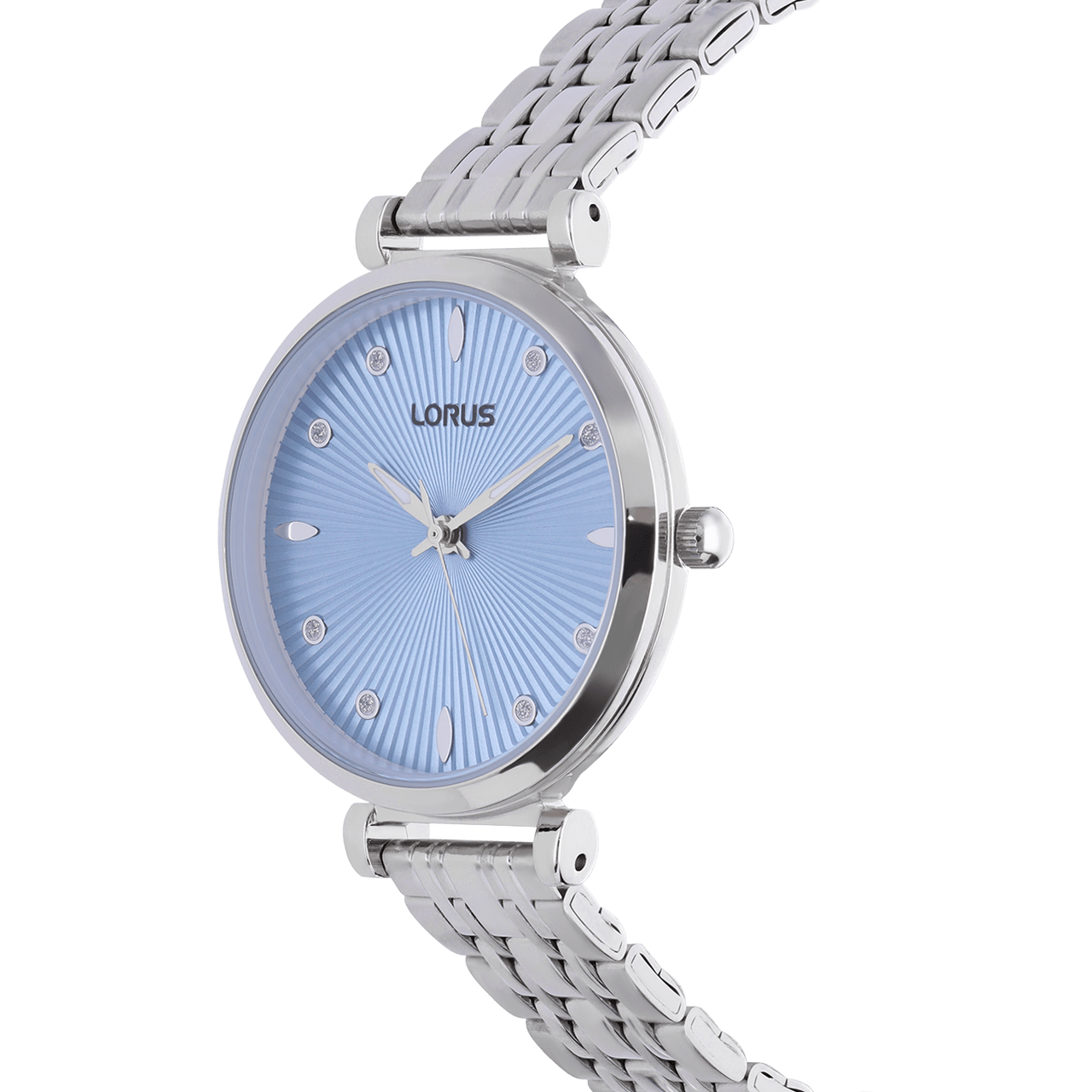 Lorus dameshorloge met blauwe wijzerplaat RG257XX9