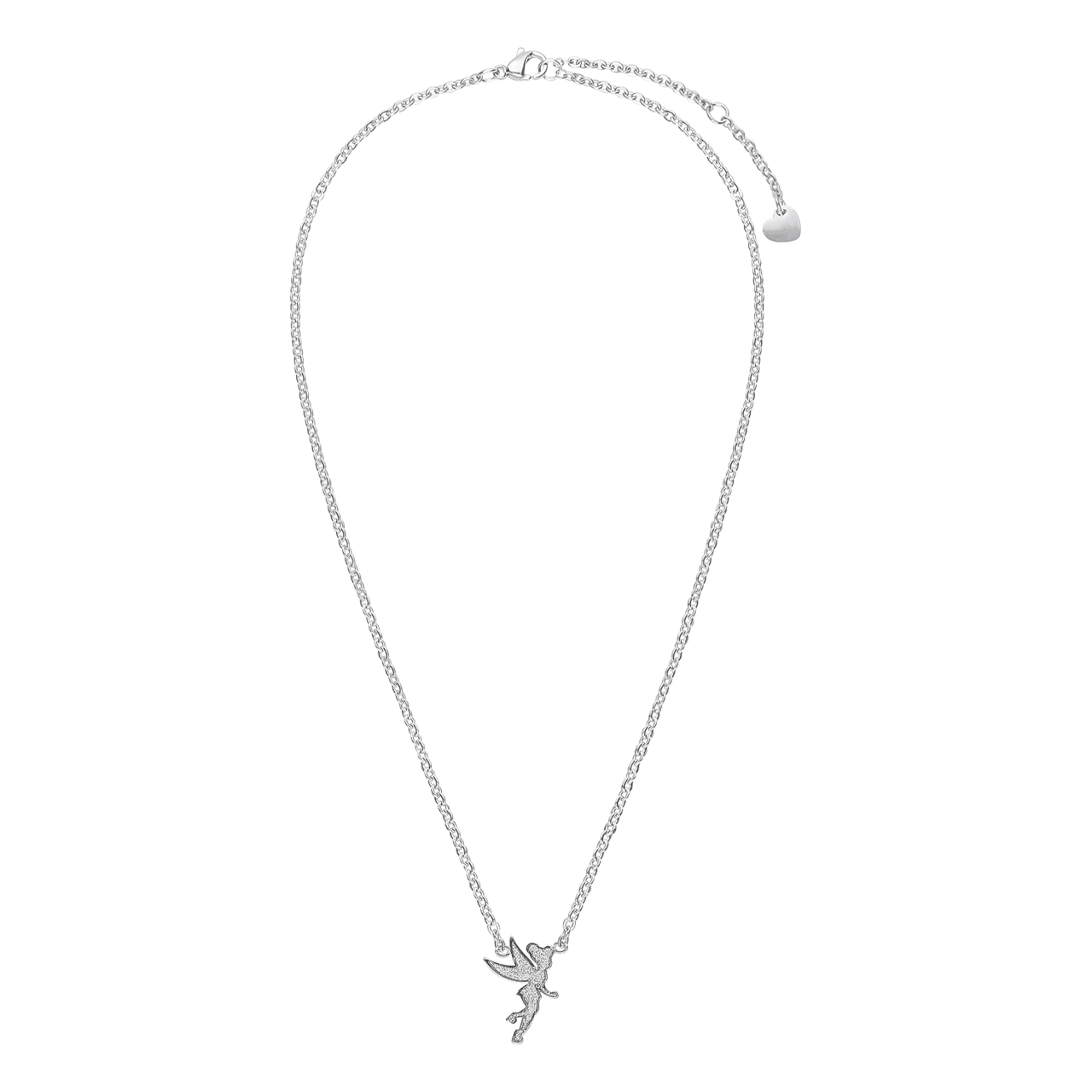 Disney - Stainless steel ketting Tinkerbell met glitter