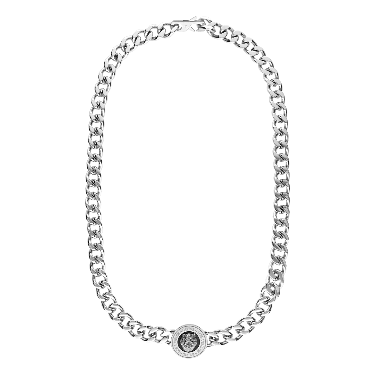 Guess heren stainless steel collier LION KING