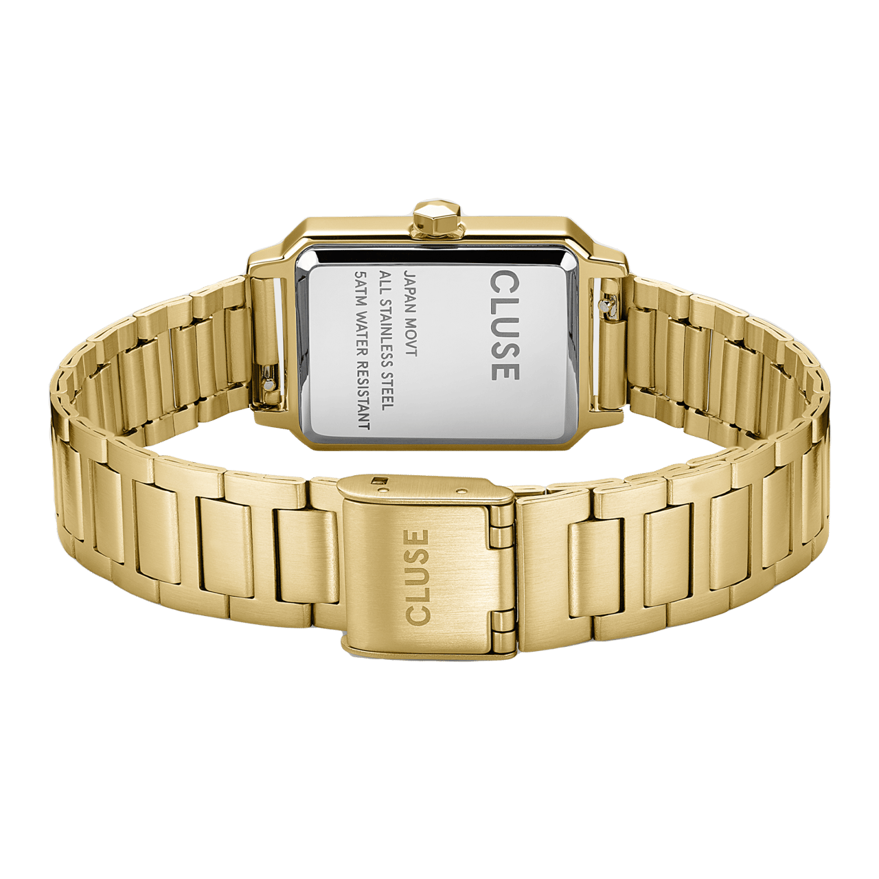 CLUSE - Fluette stainless steel dameshorloge goudkleurig