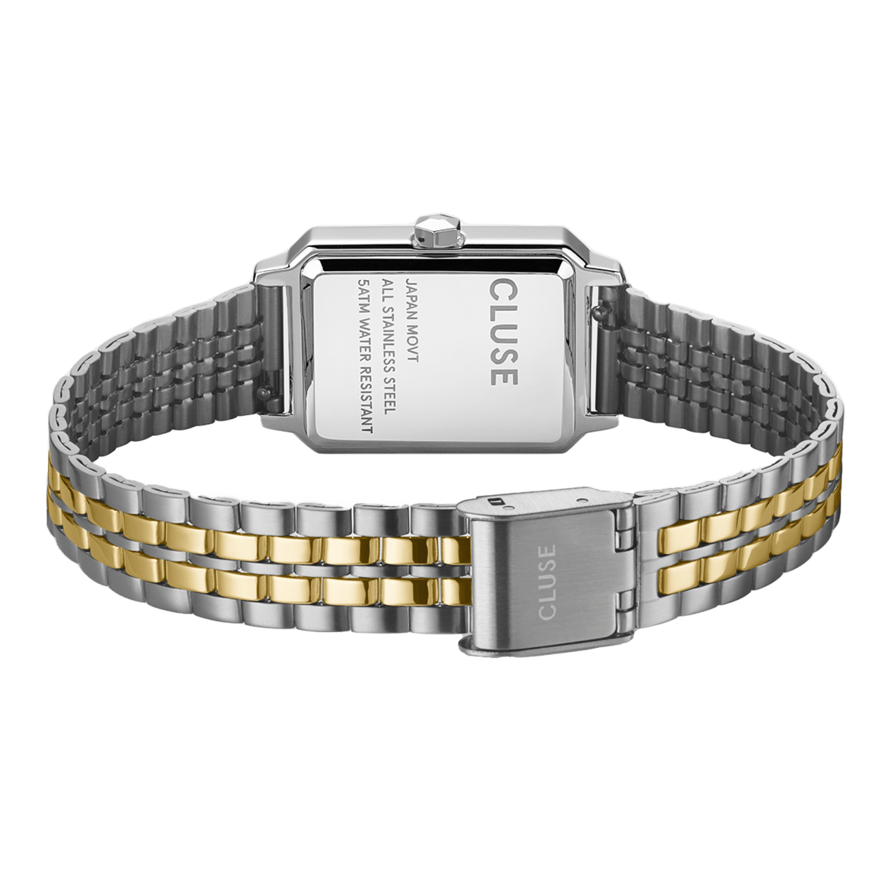 CLUSE - Damenarmbanduhr Fluette, Edelstahl, zweifarbig