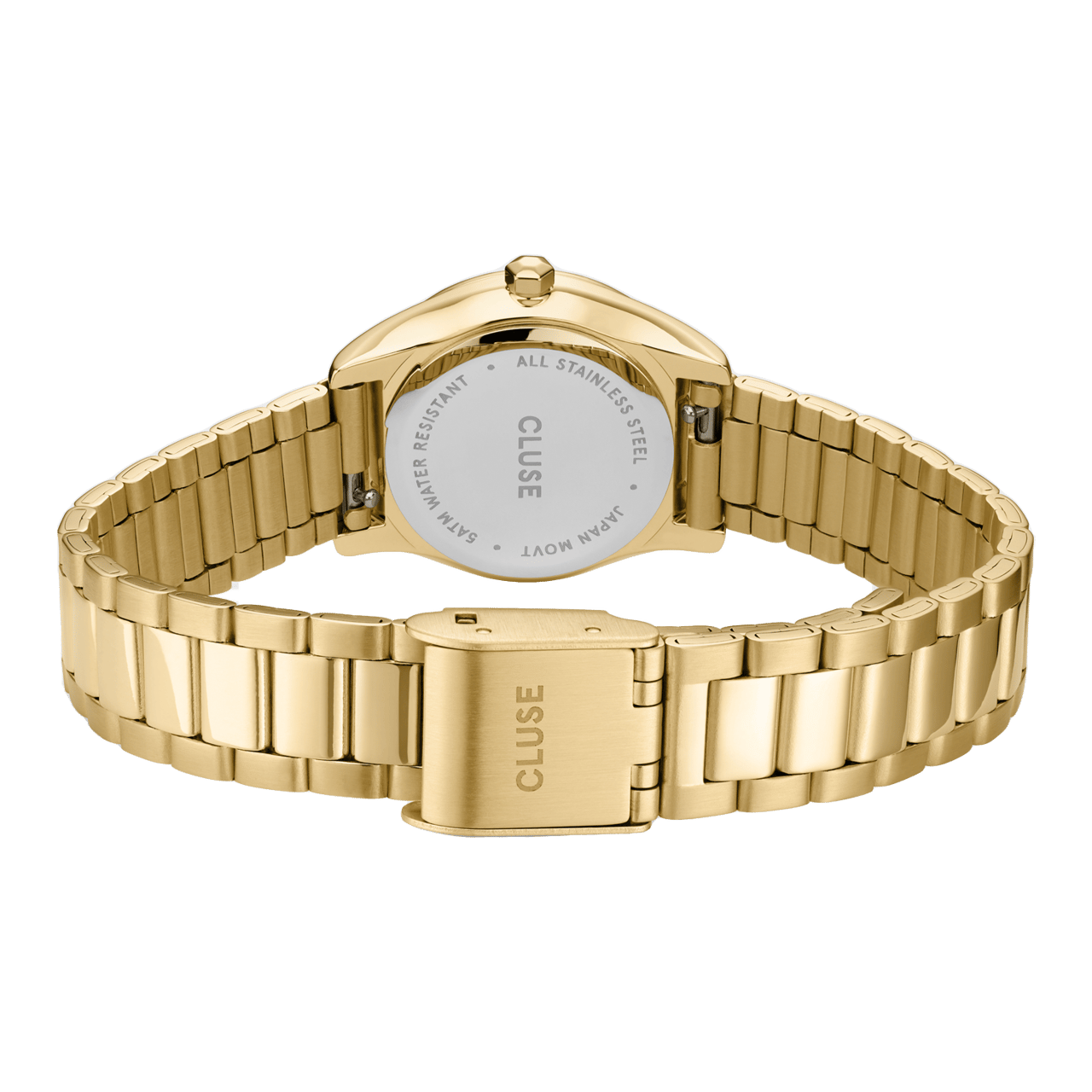 CLUSE – Armbanduhr „Féroce Mini“ aus Edelstahl, Gold und Aprikose