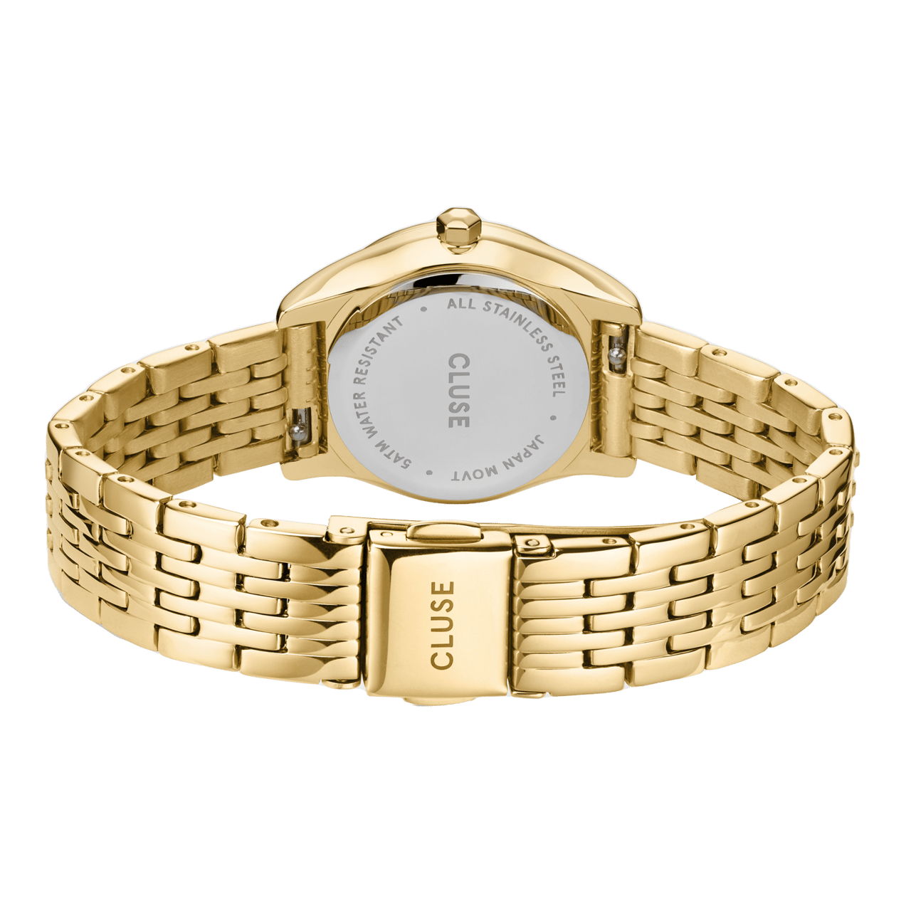 CLUSE - Damenarmbanduhr Féroce Mini, Edelstahl, goldfarben