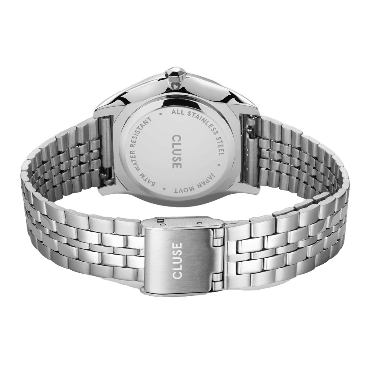 CLUSE - Féroce Petite stalen dameshorloge zilver