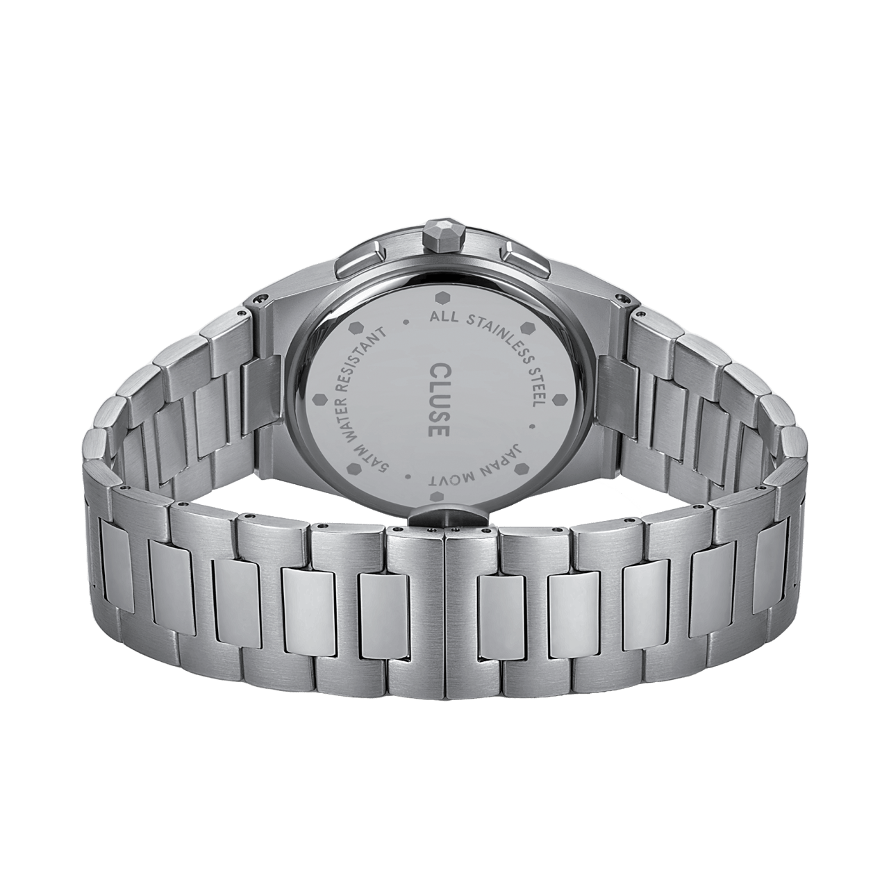 CLUSE - Vigoureux multifunction herenhorloge zilverkleurig