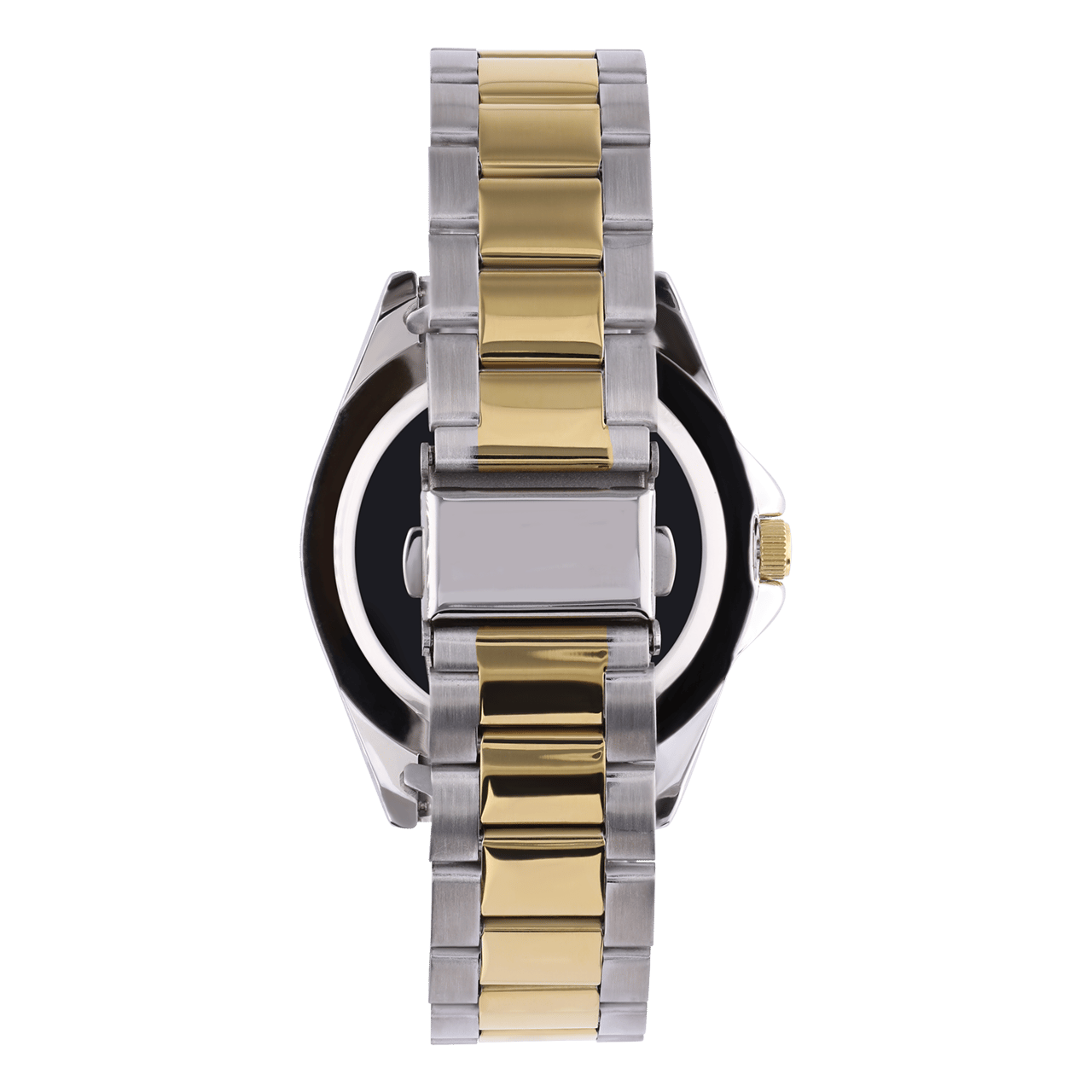 Regal Herren-Armbanduhr, zweifarbig, mit silberfarbenem Zifferblatt
