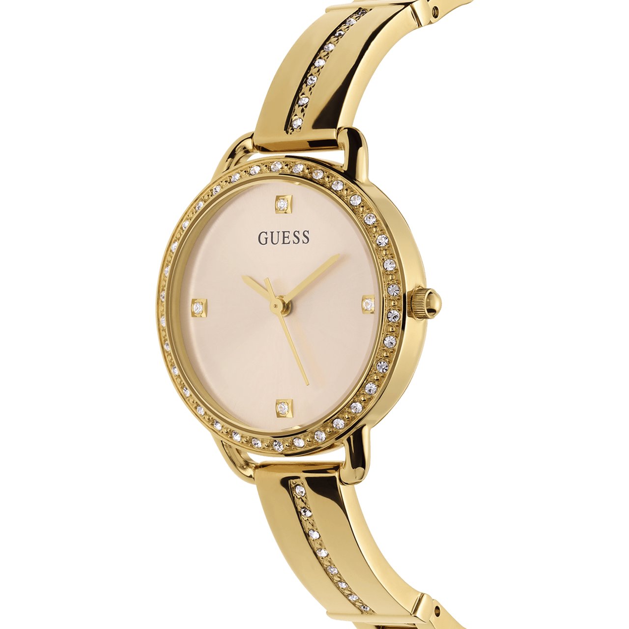 Guess Bellini  Analoog Dames Horloge Goudkleurig GW0022L2