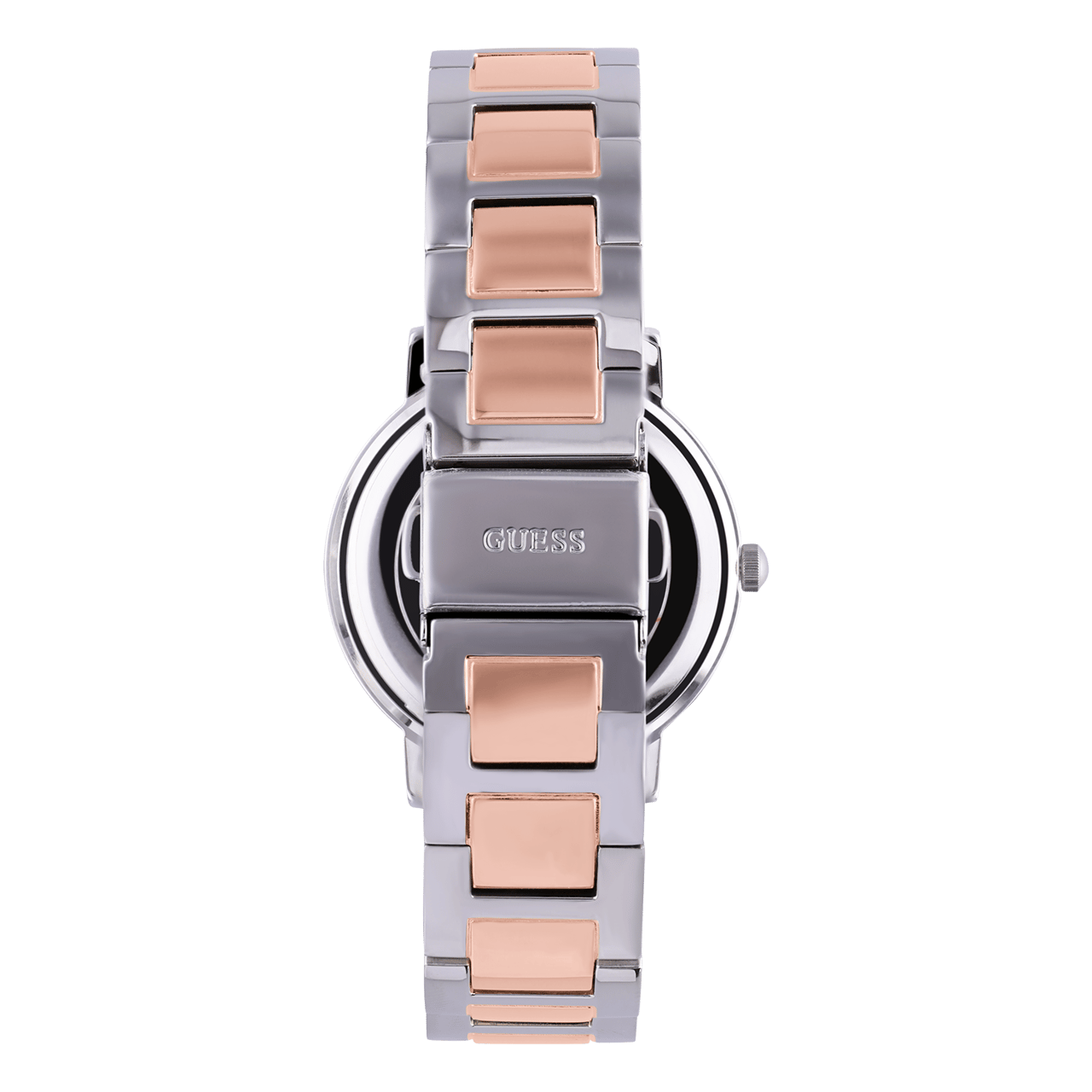 Guess Armbanduhr für Damen aus Edelstahl, zweifarbig, DAWN, GW0404L3