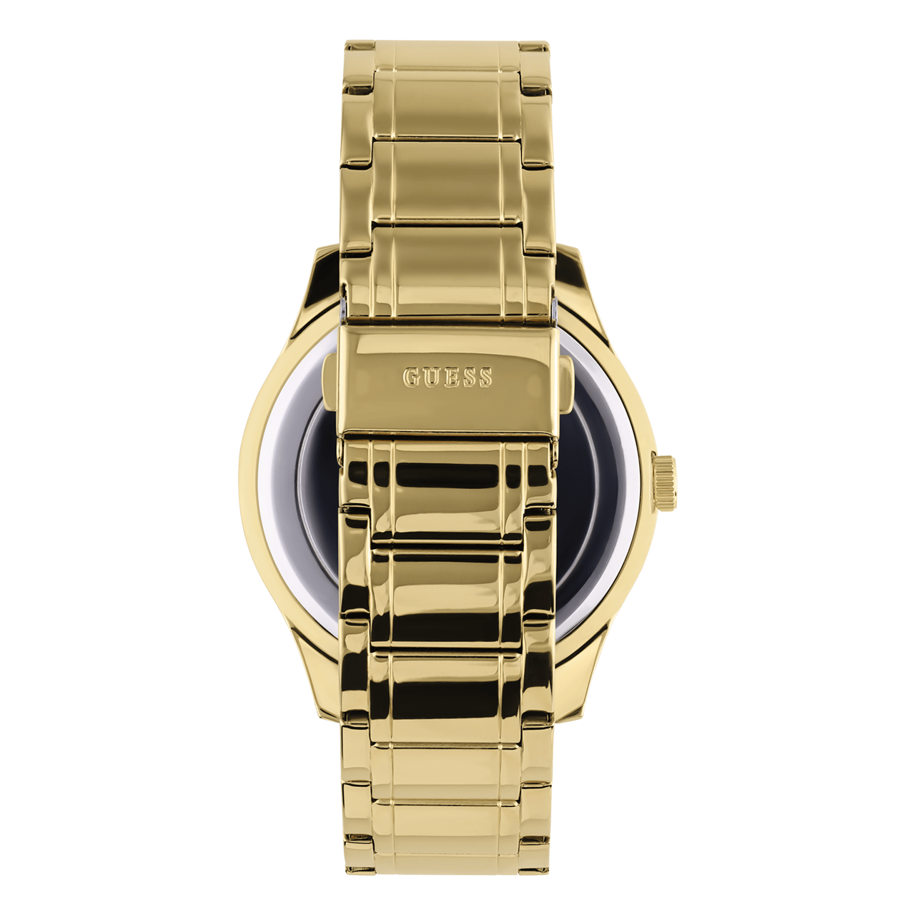 Guess Armbanduhr für Herren aus Edelstahl, goldfarben, DEX, GW0626G2
