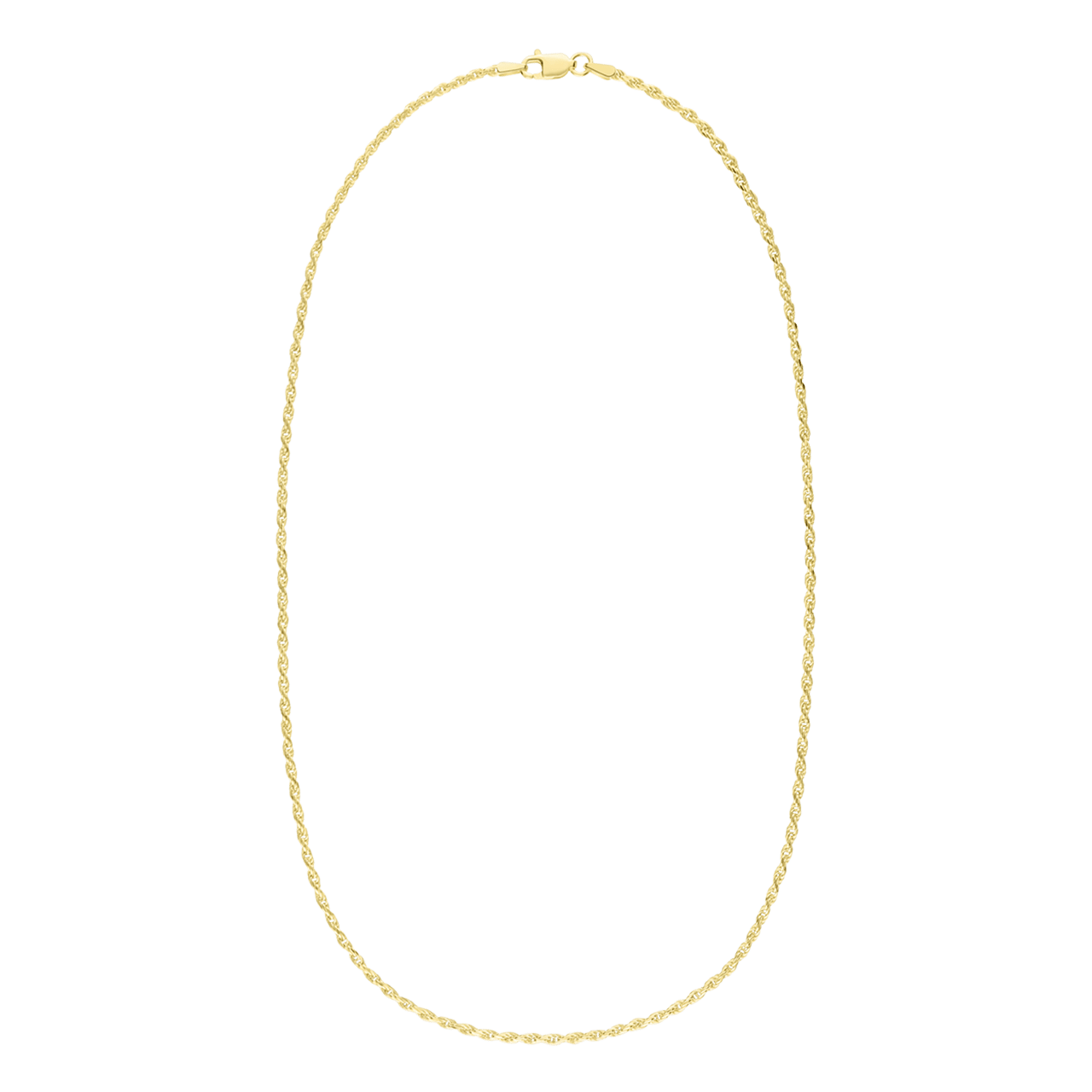 Zilveren goldplated ketting voor dames