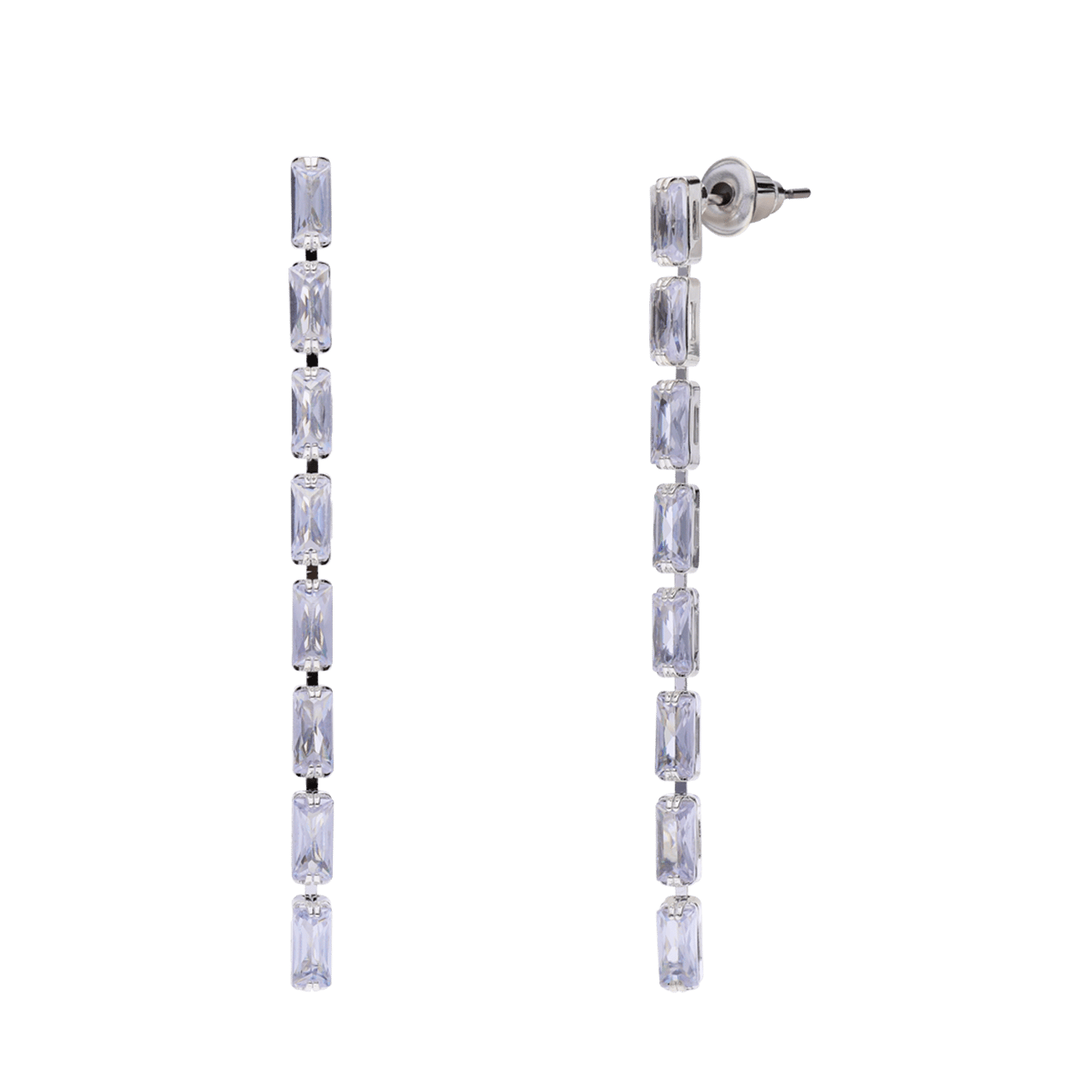 Cadeauset met Bijoux zilverkleurige voor dames