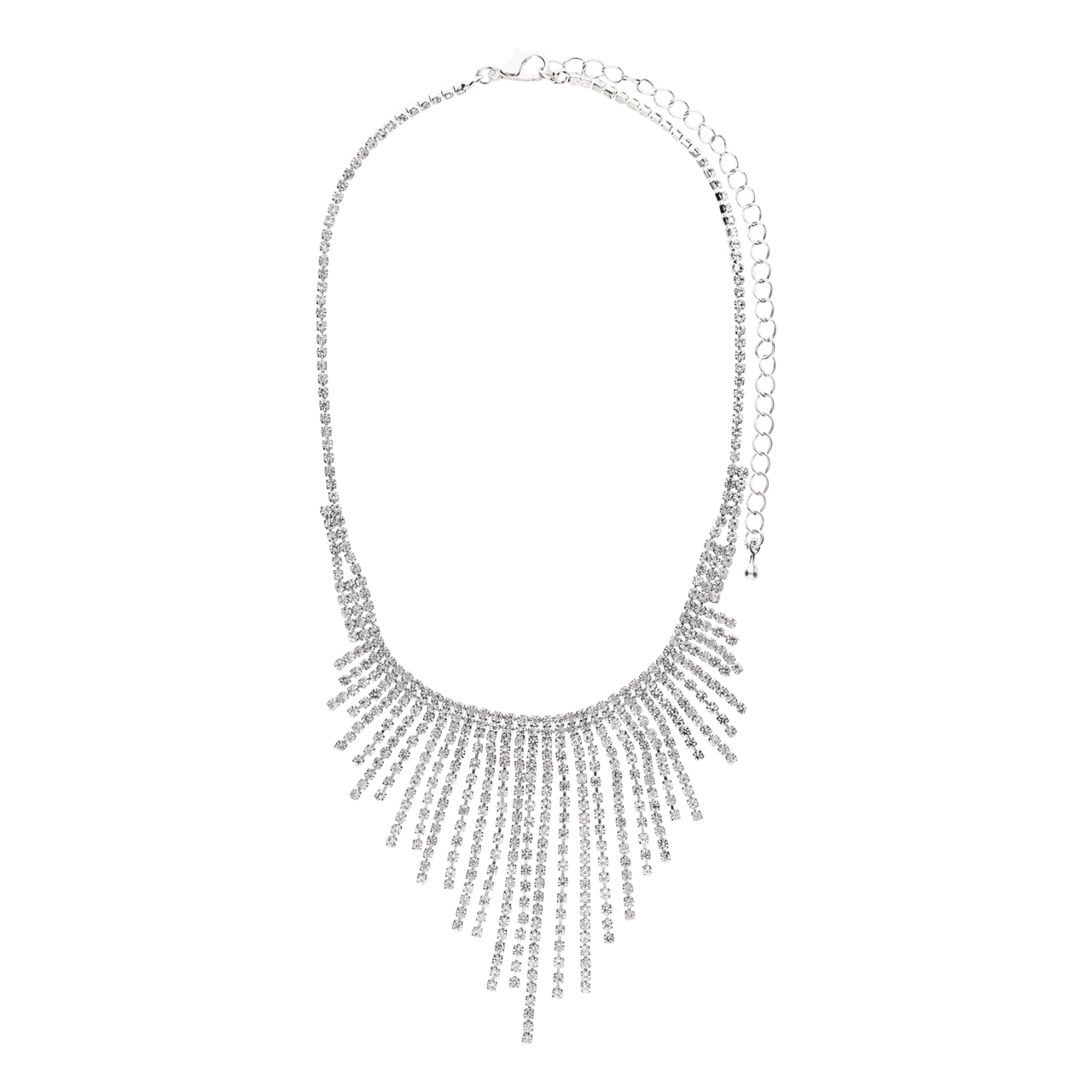 Cadeauset met Bijoux zilverkleurige voor dames