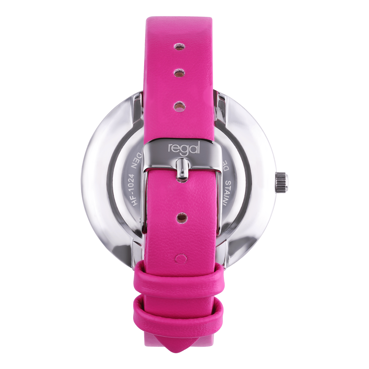 Regal Damen-Armbanduhr mit Armband in Fuchsia