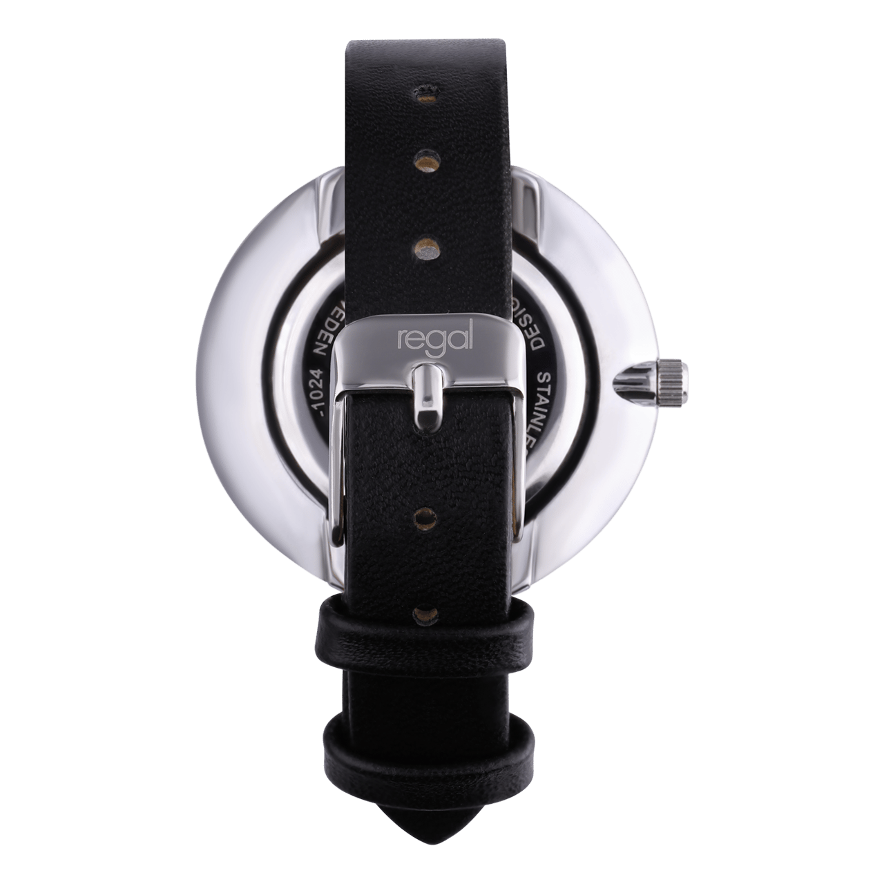 Regal dames horloge met zwarte band