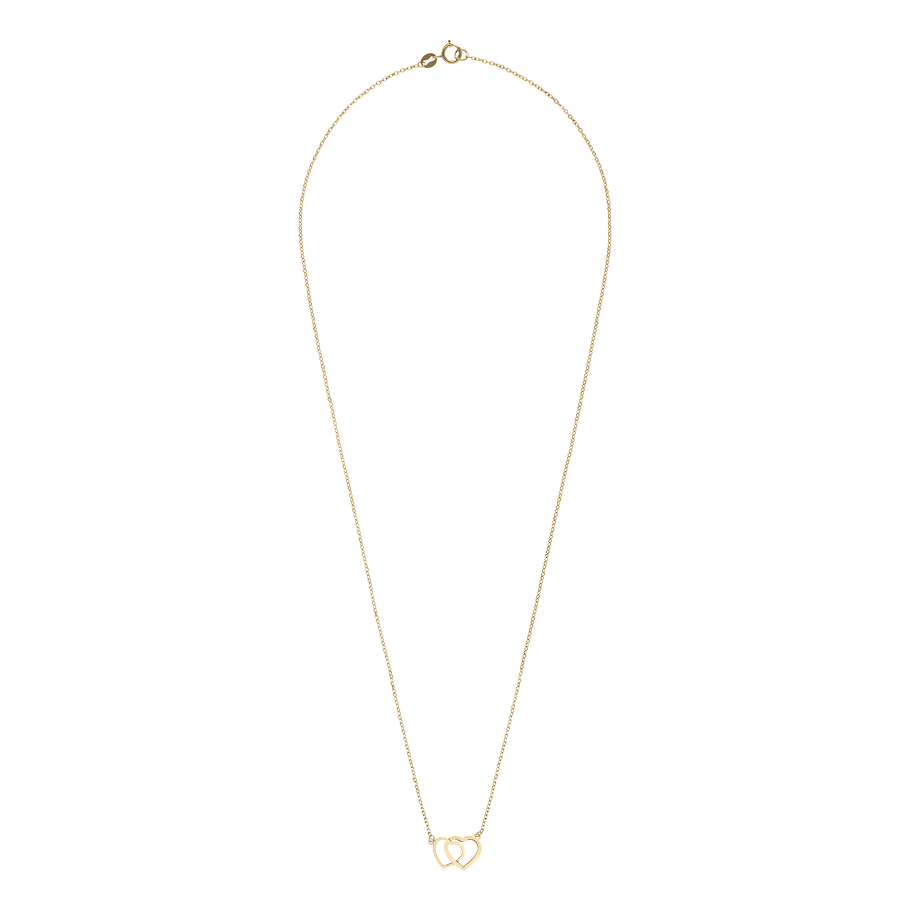 Halskette aus 375er Gold, Herz
