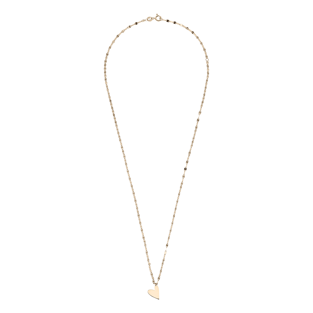 9 karaat ketting hart