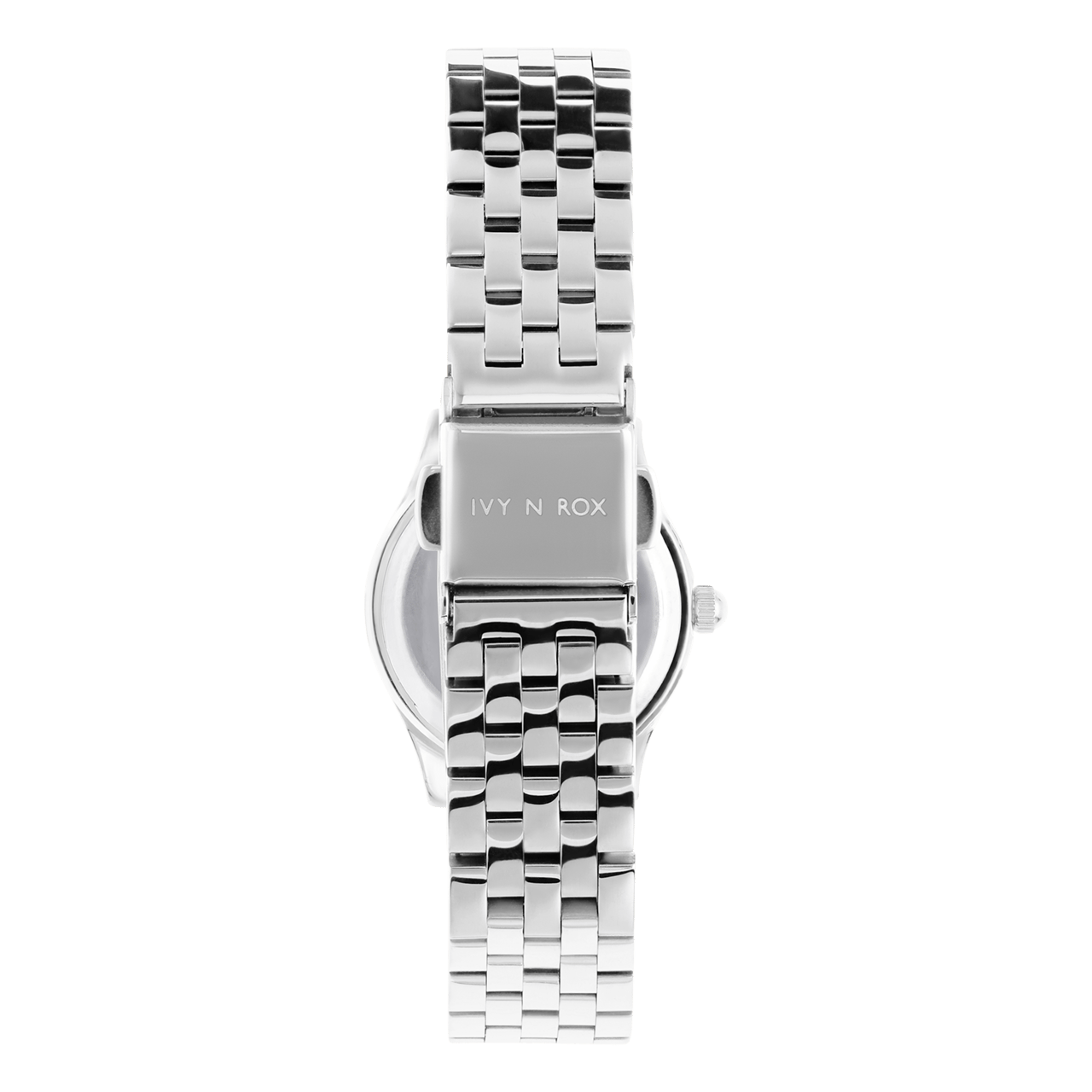 IVY N ROX Damen-Armbanduhr aus Edelstahl mit Zirkonia