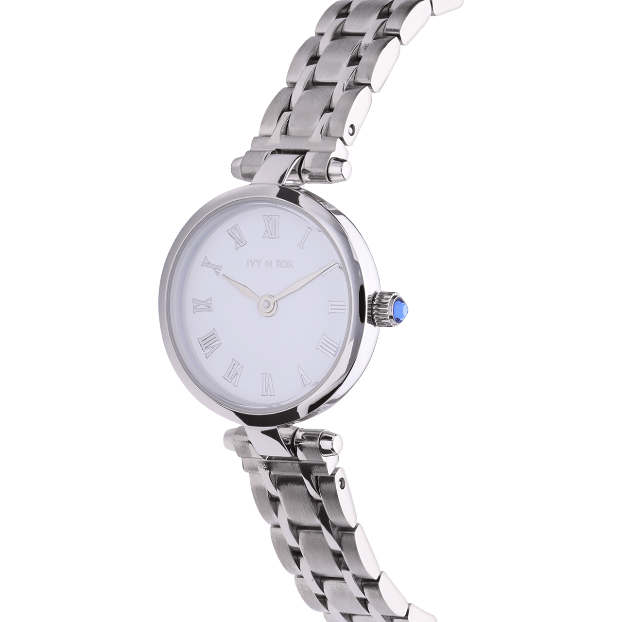 IVY N ROX stainless steel horloge met romeinse cijfers