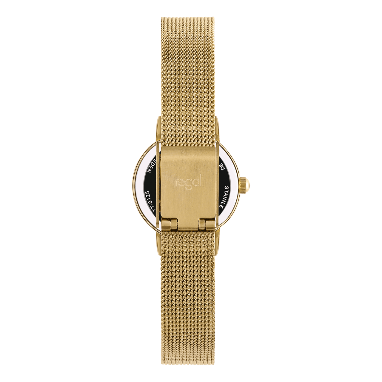 Regal Armbanduhr mit goldfarbenem Armband