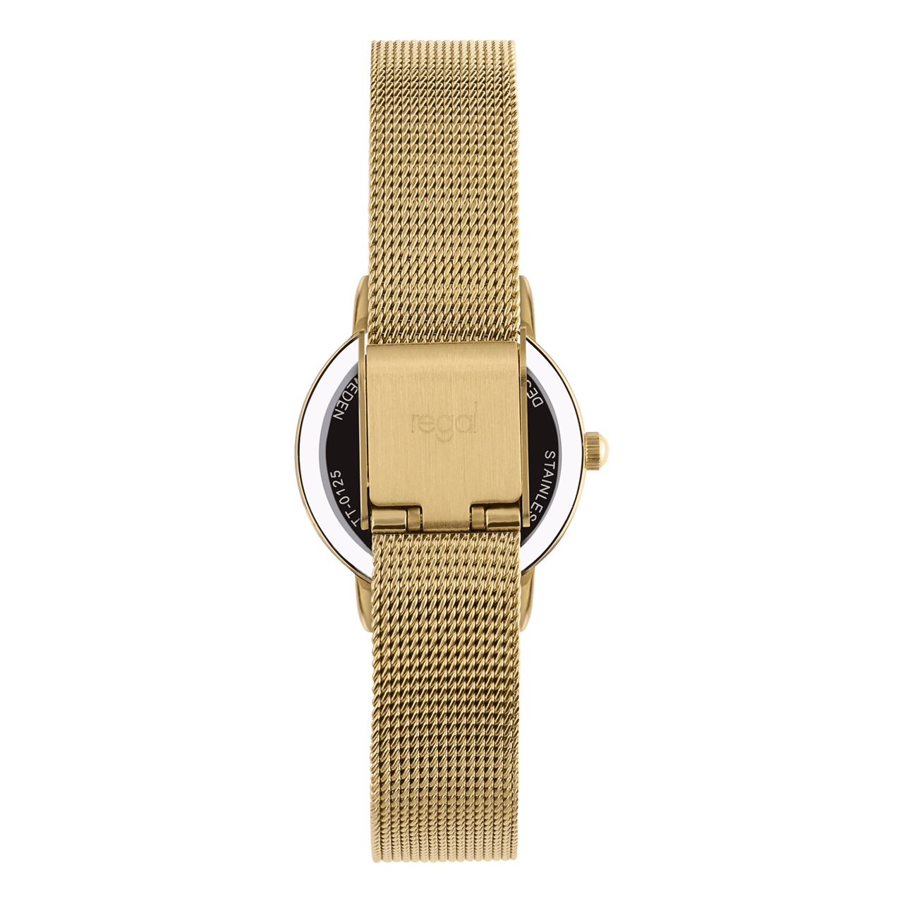 Regal Armbanduhr mit goldfarbenem Armband