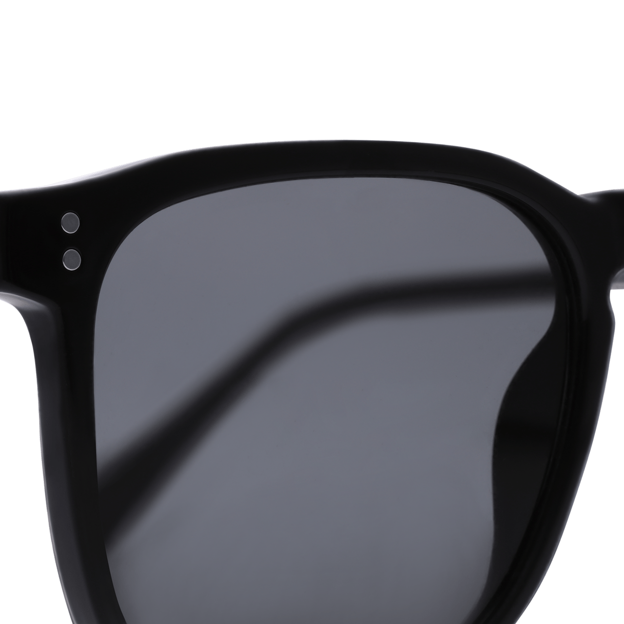 Schwarze quadratische Sonnenbrille