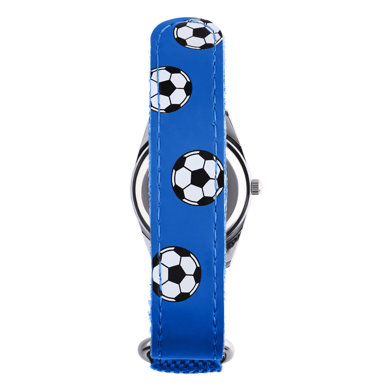 Regal Kids horloge blauw in voetbaldoosje