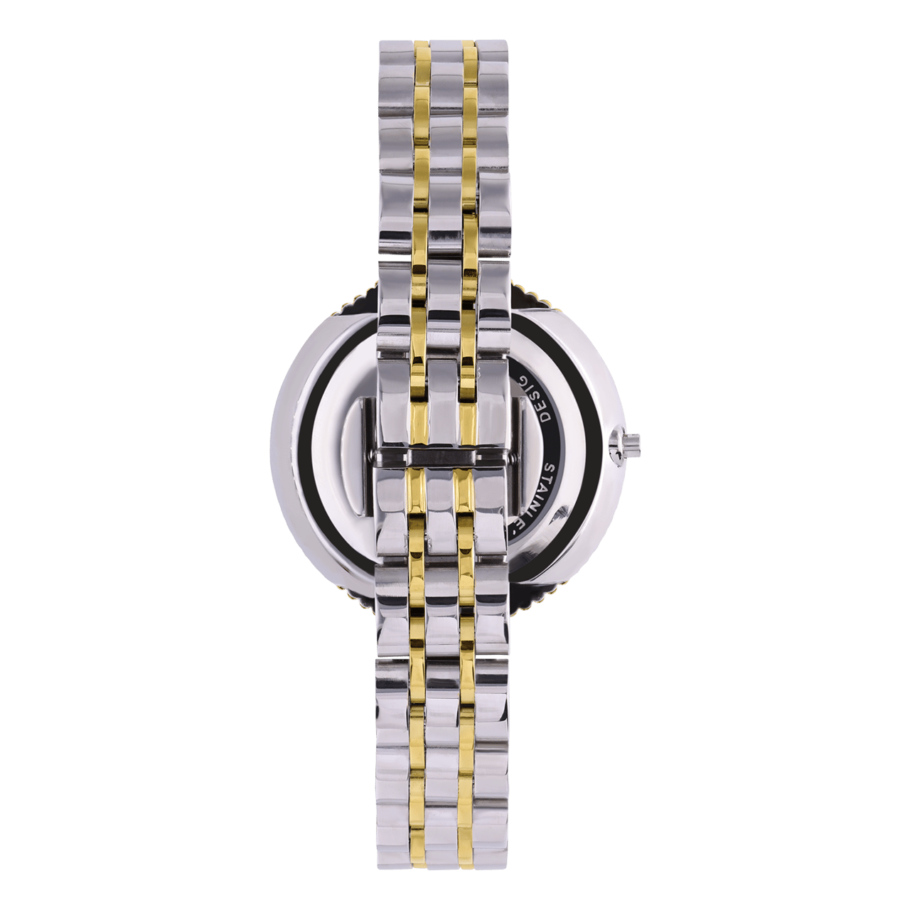 Regal damesset Horloge en armband Bicolor