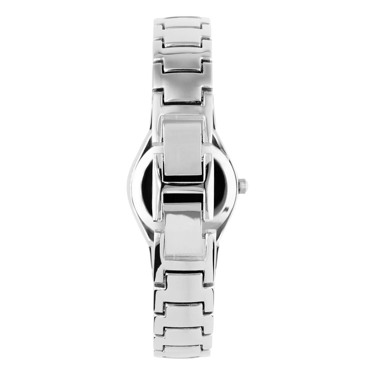 Regal Damen-Set, Armbanduhr und Armband, silberfarben