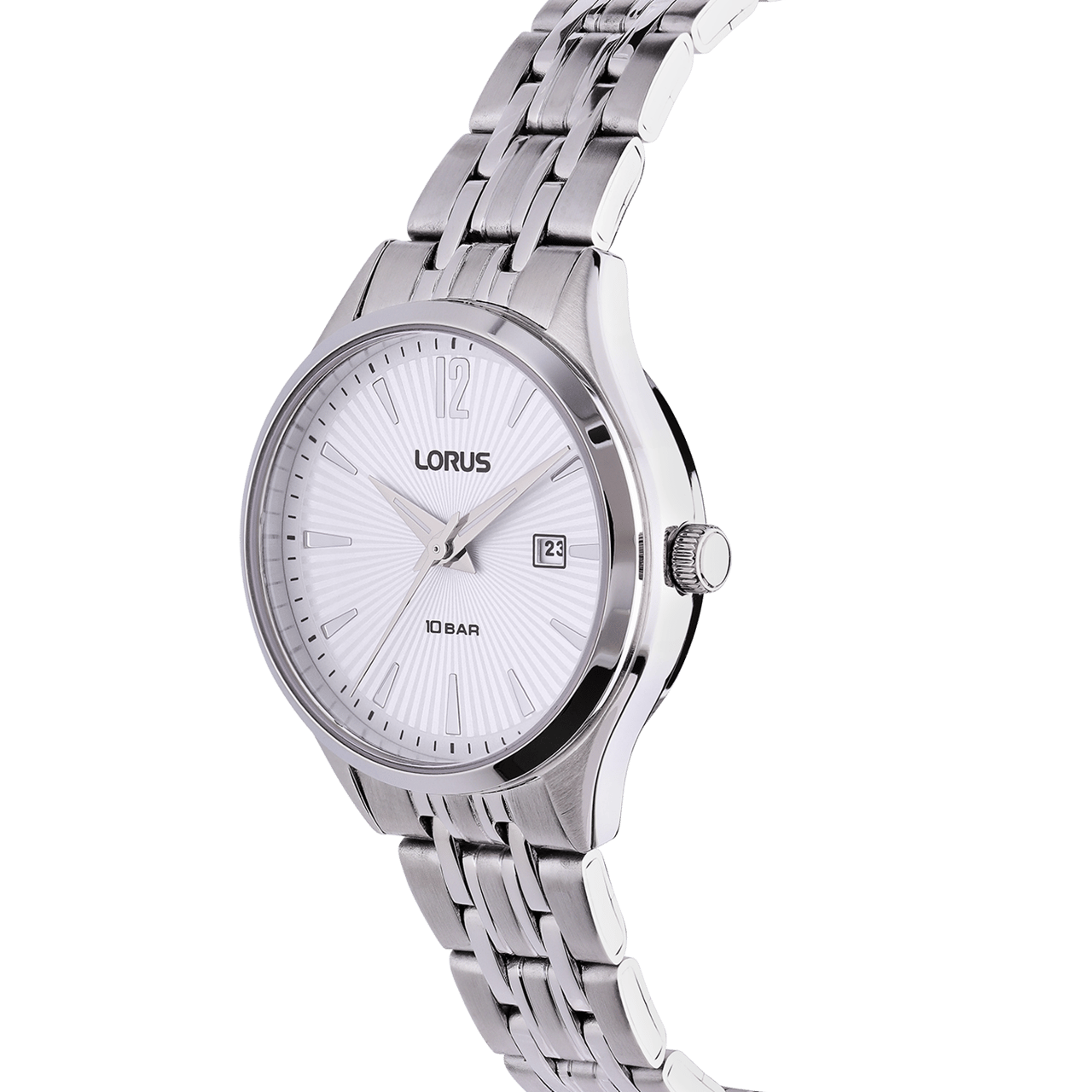 Lorus Minimalistisch Dames Horloge Zilverkleurig RJ201CX9